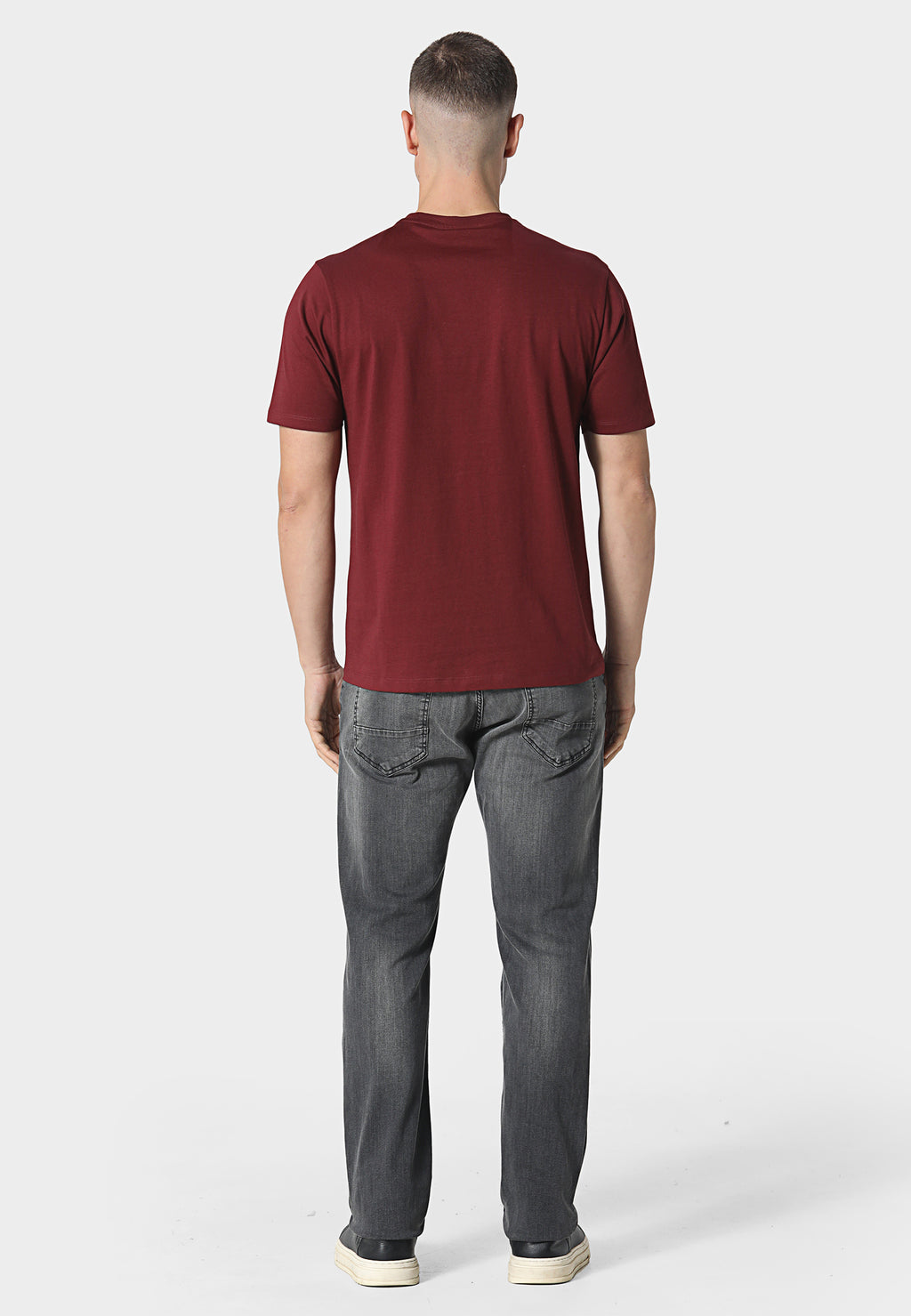 Icas T-Shirt Maroon