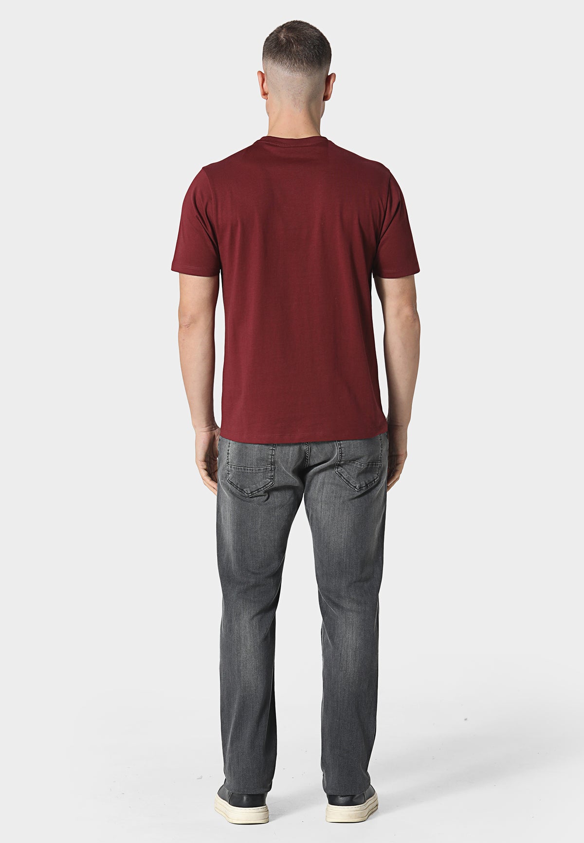 Icas T-Shirt Maroon