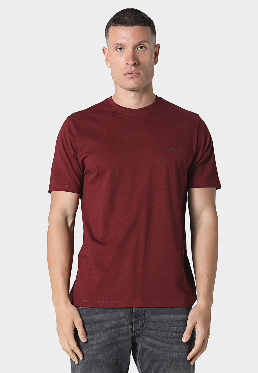 Icas T-Shirt Maroon