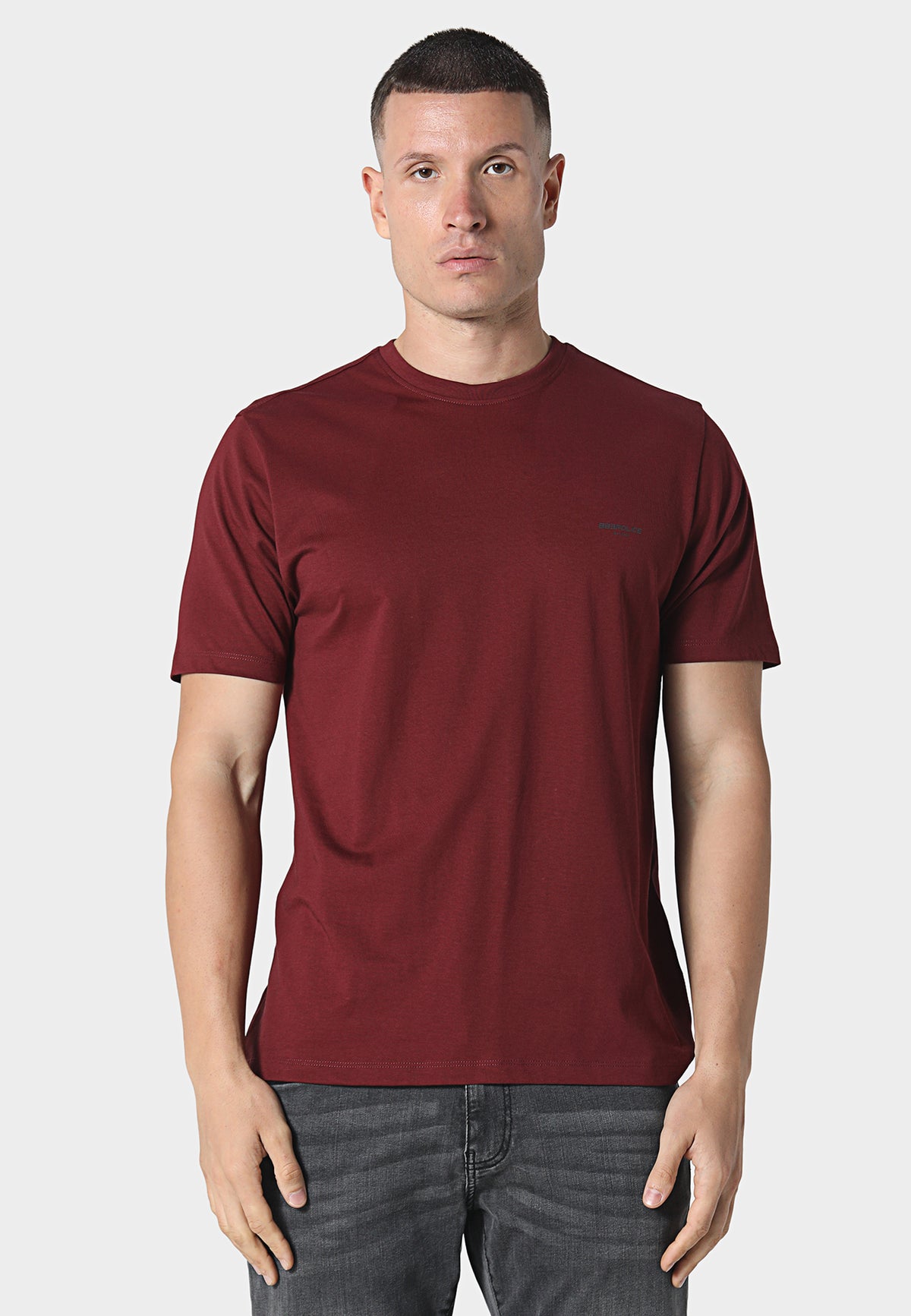 Icas T-Shirt Maroon