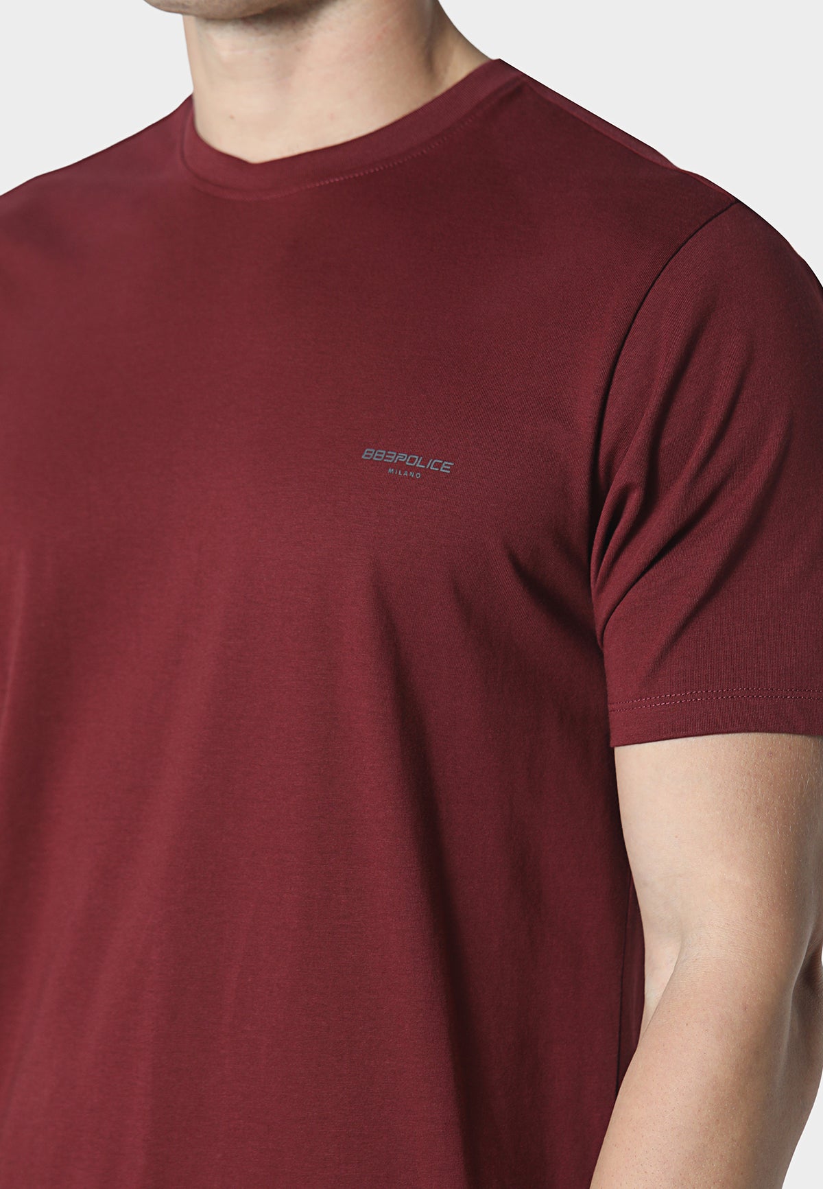 Icas T-Shirt Maroon