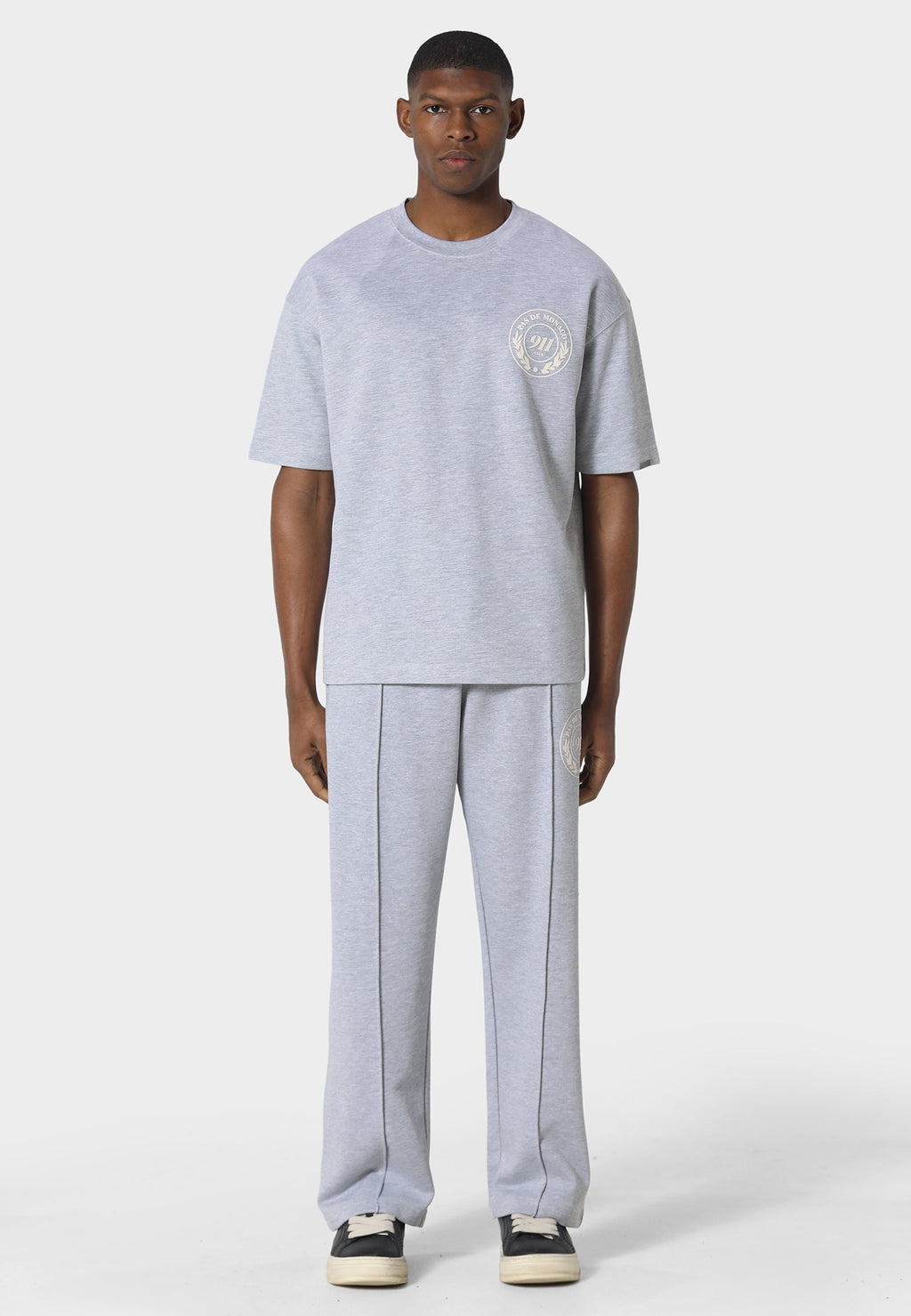 Icon 911 Marl Grey T-Shirt