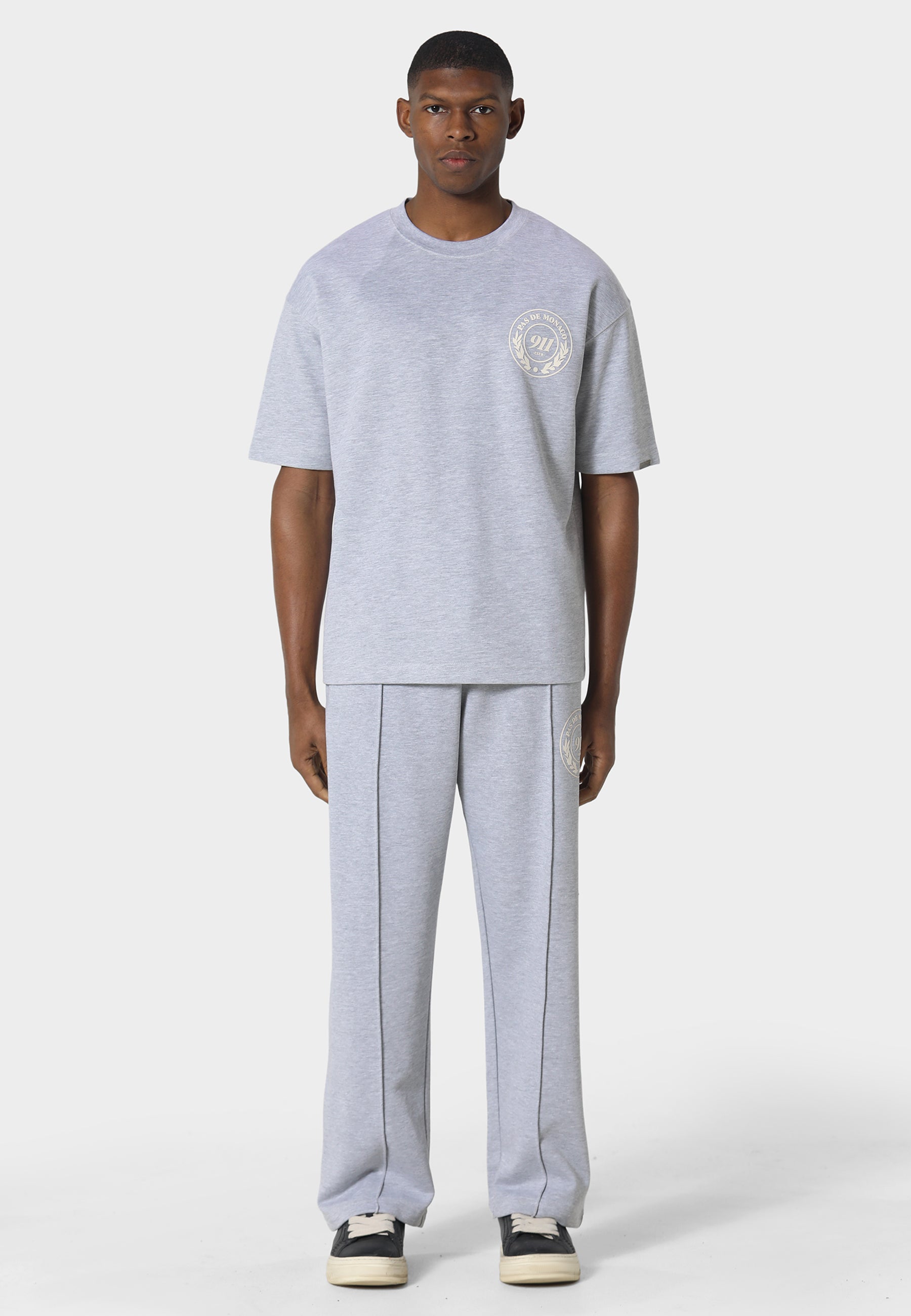 Icon 911 Marl Grey T-Shirt