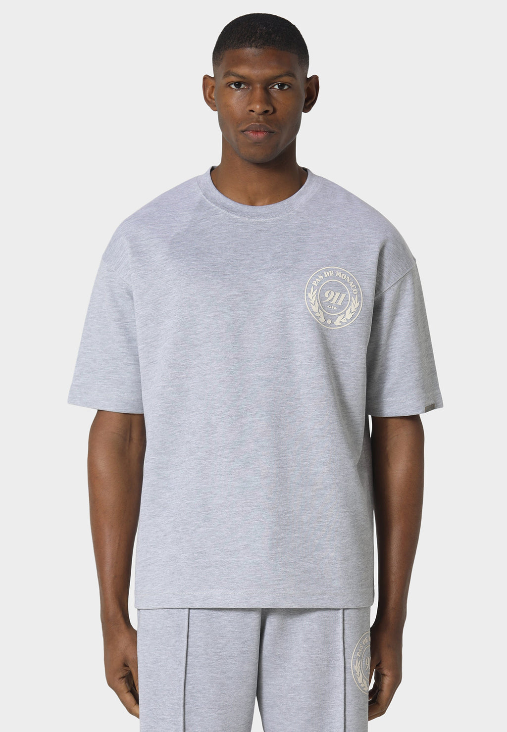 Icon 911 Marl Grey T-Shirt