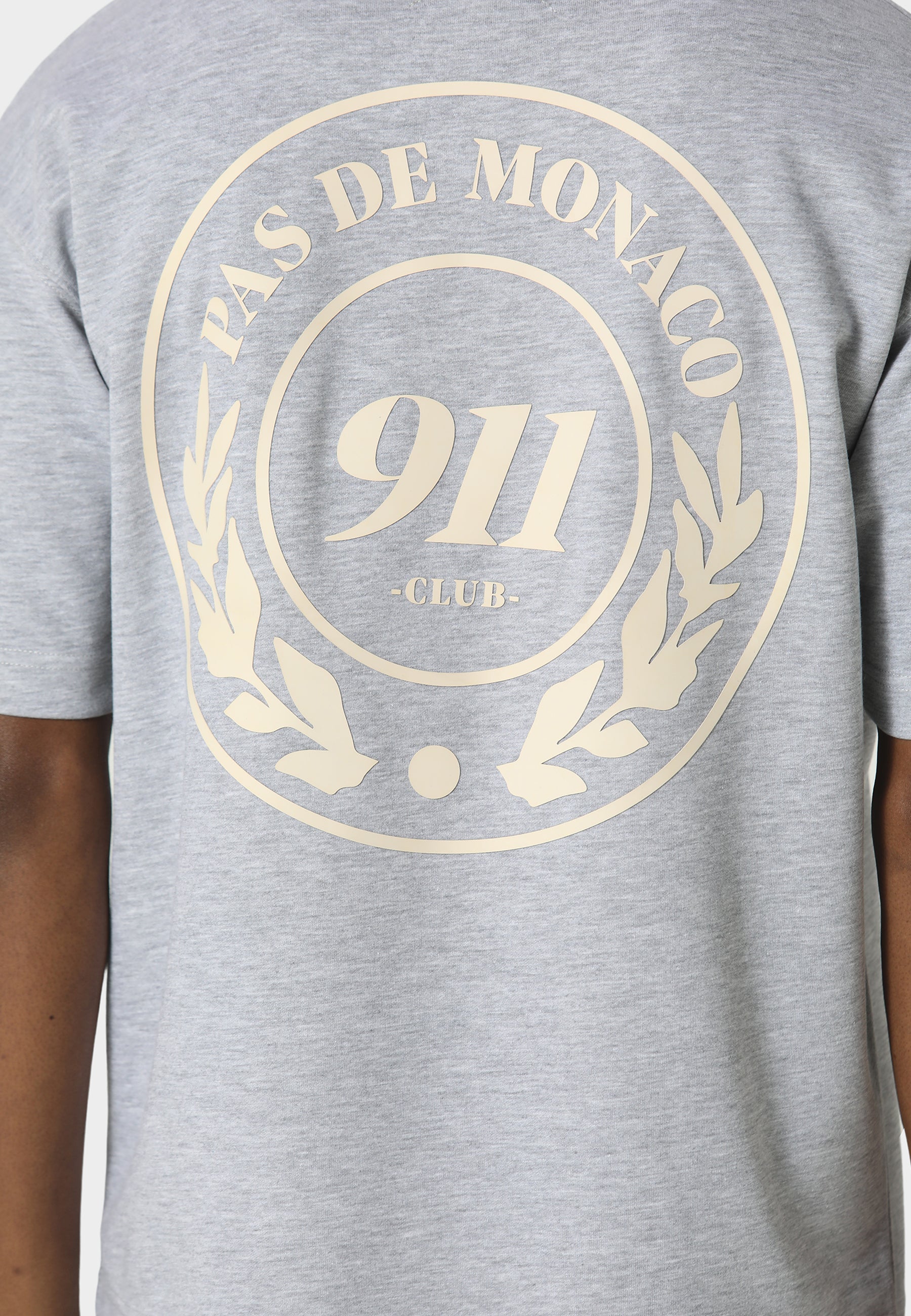 Icon 911 Marl Grey T-Shirt