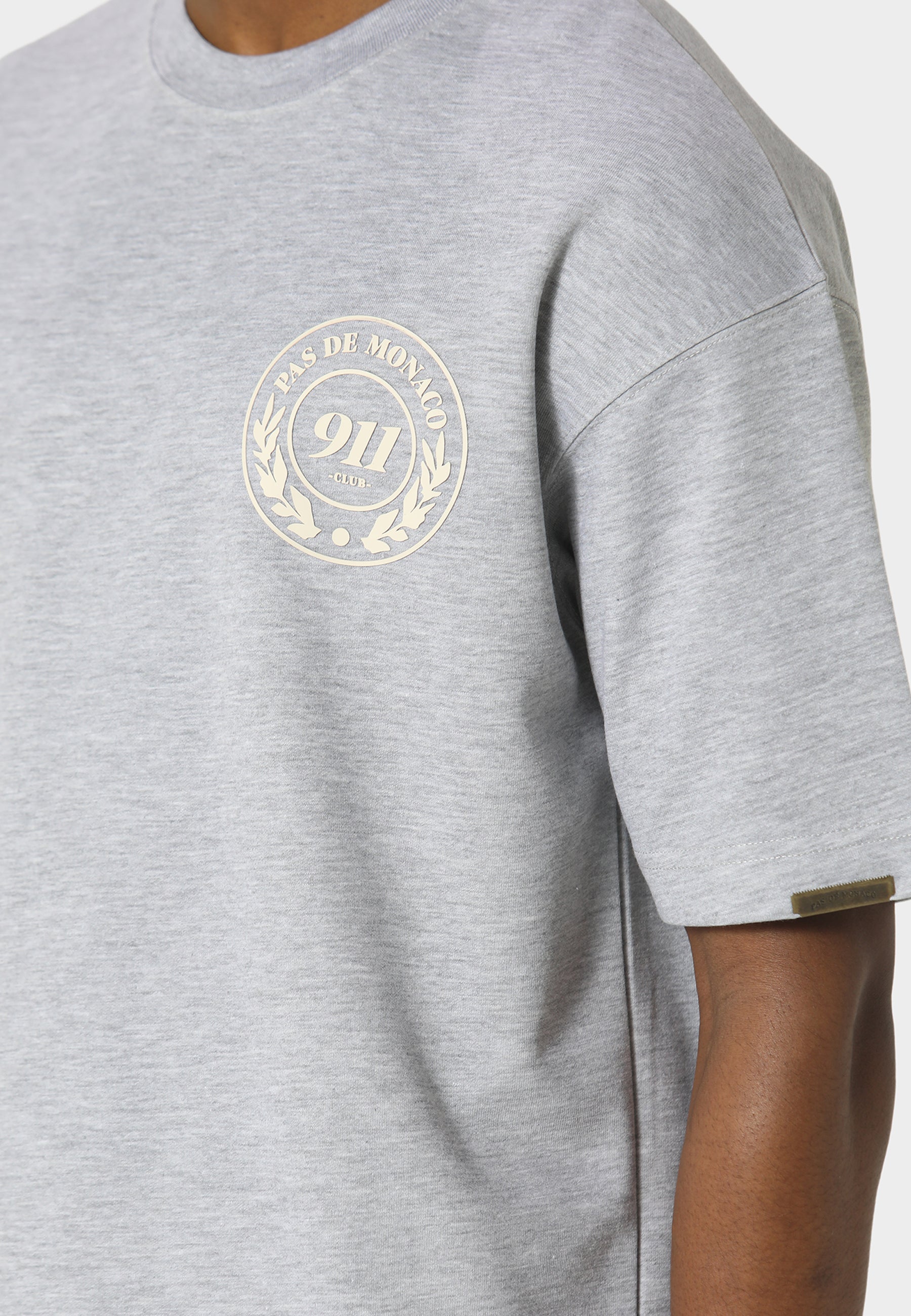 Icon 911 Marl Grey T-Shirt