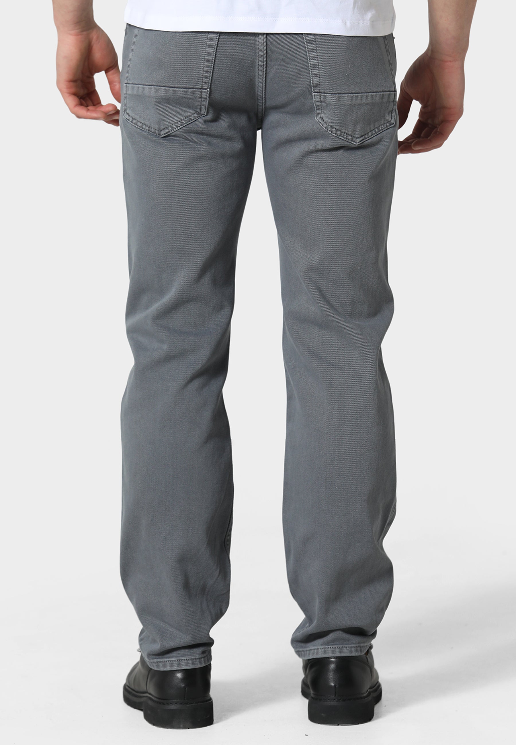 Ionspire Grey Edoardo Relaxed Fit Jeans