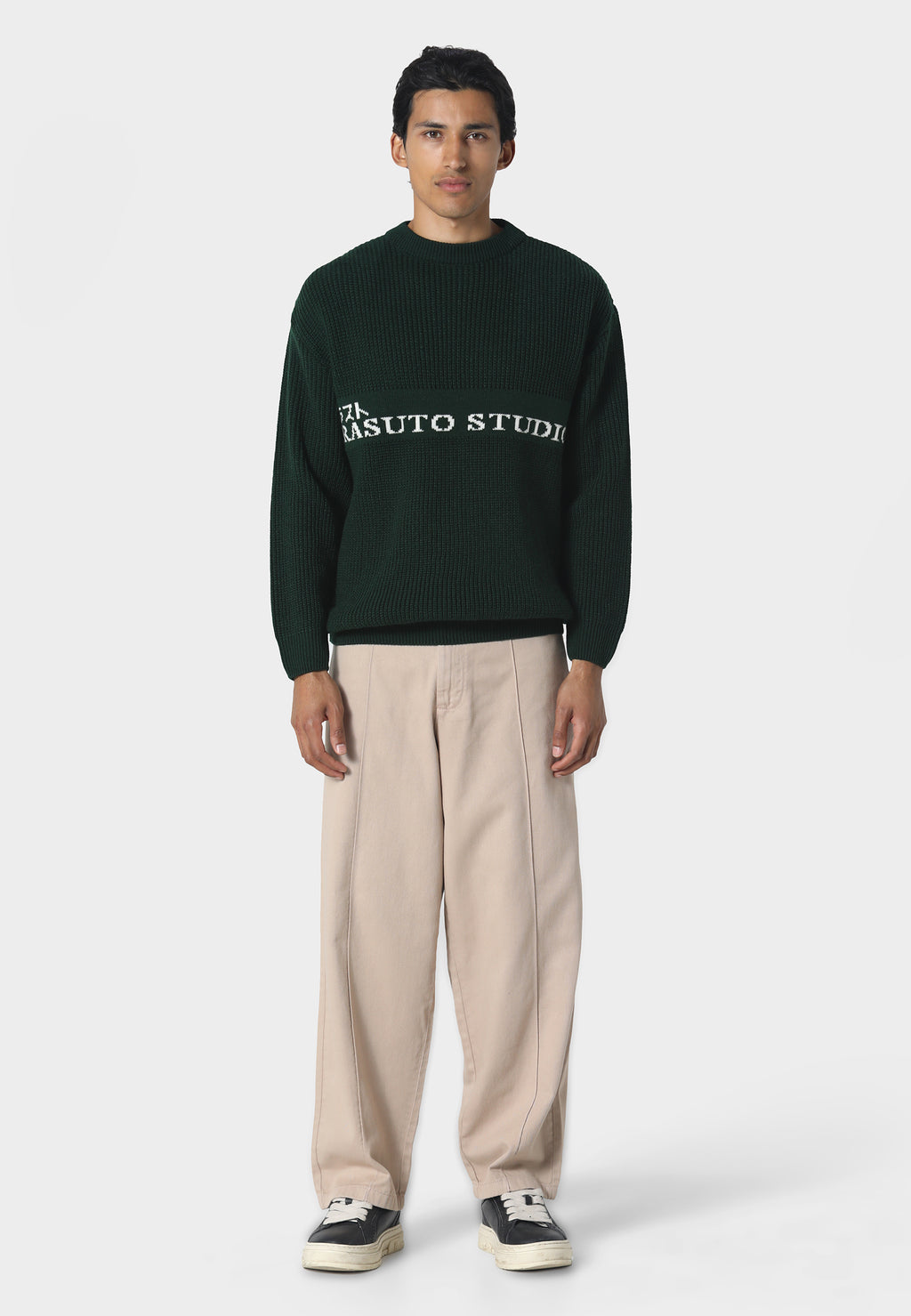 Jap Knitwear Bottle Green