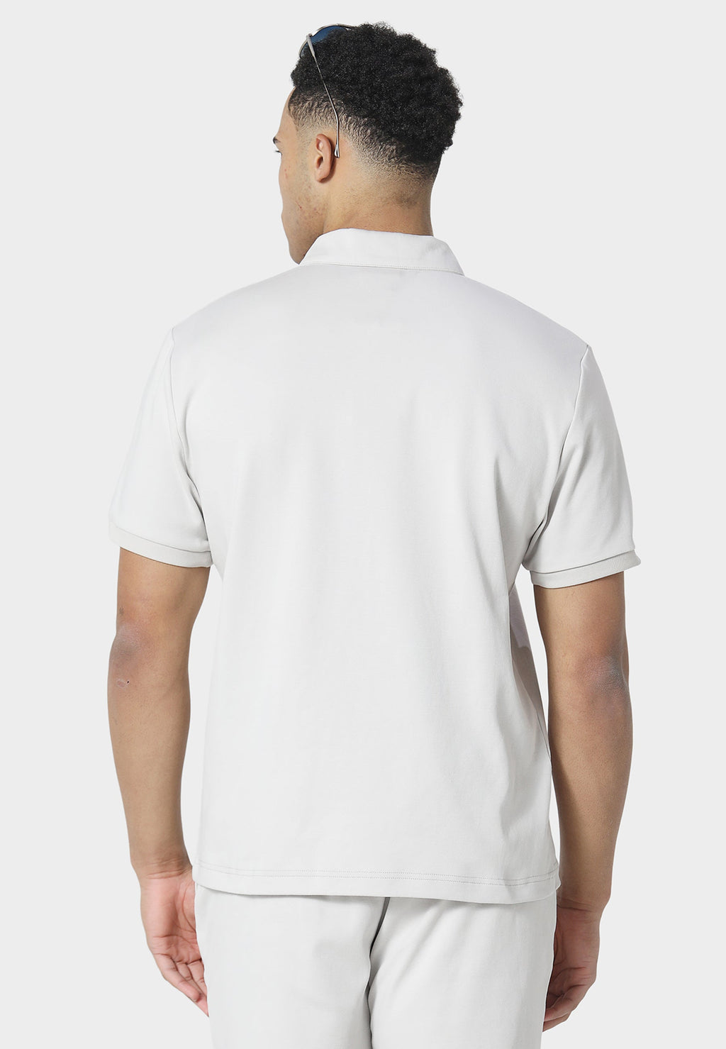 Kitmat Light Grey Polo Shirt