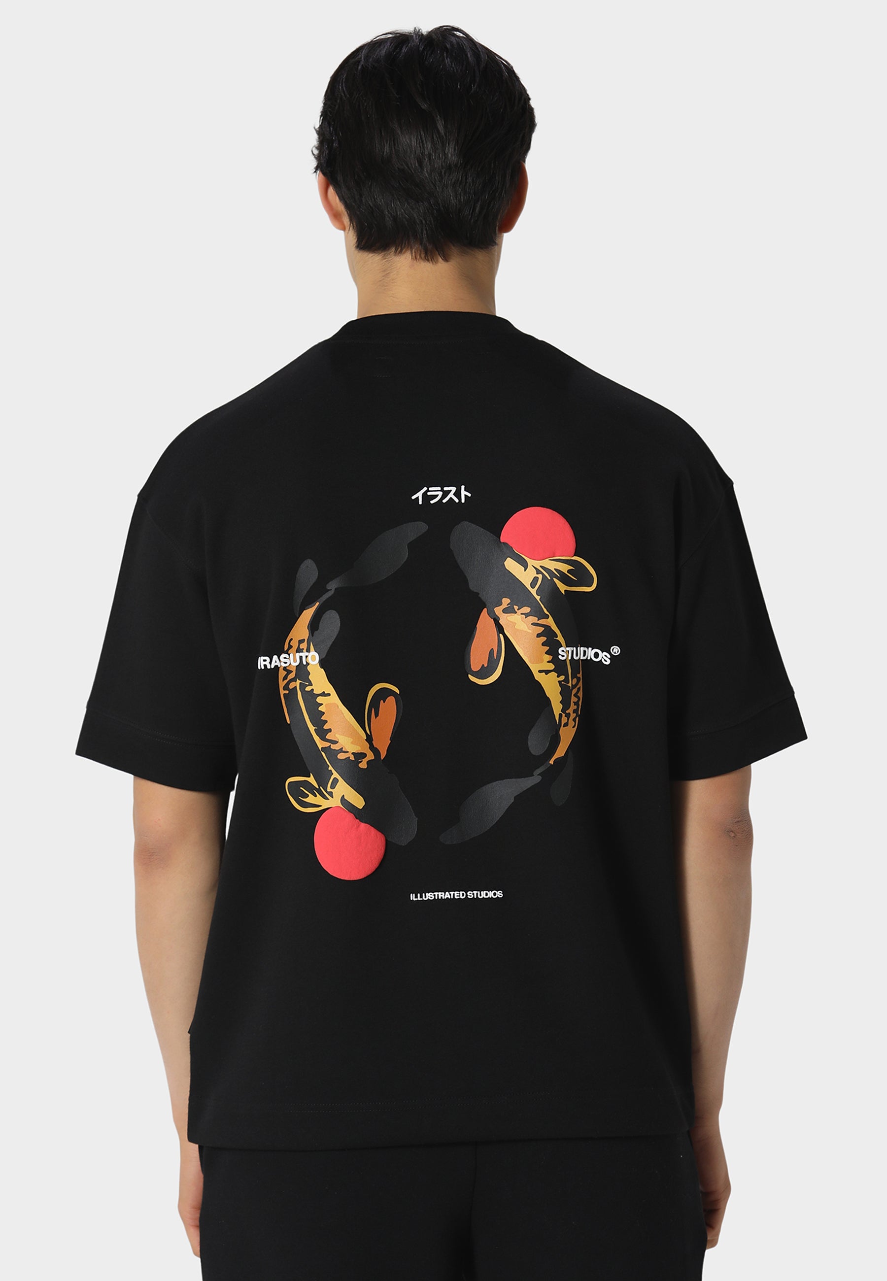Koi Black T-Shirt