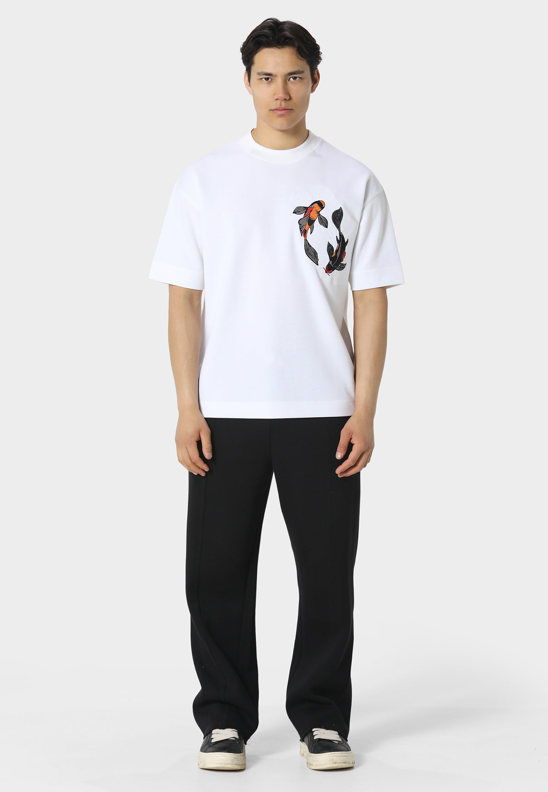 Kojin Optic White T-Shirt