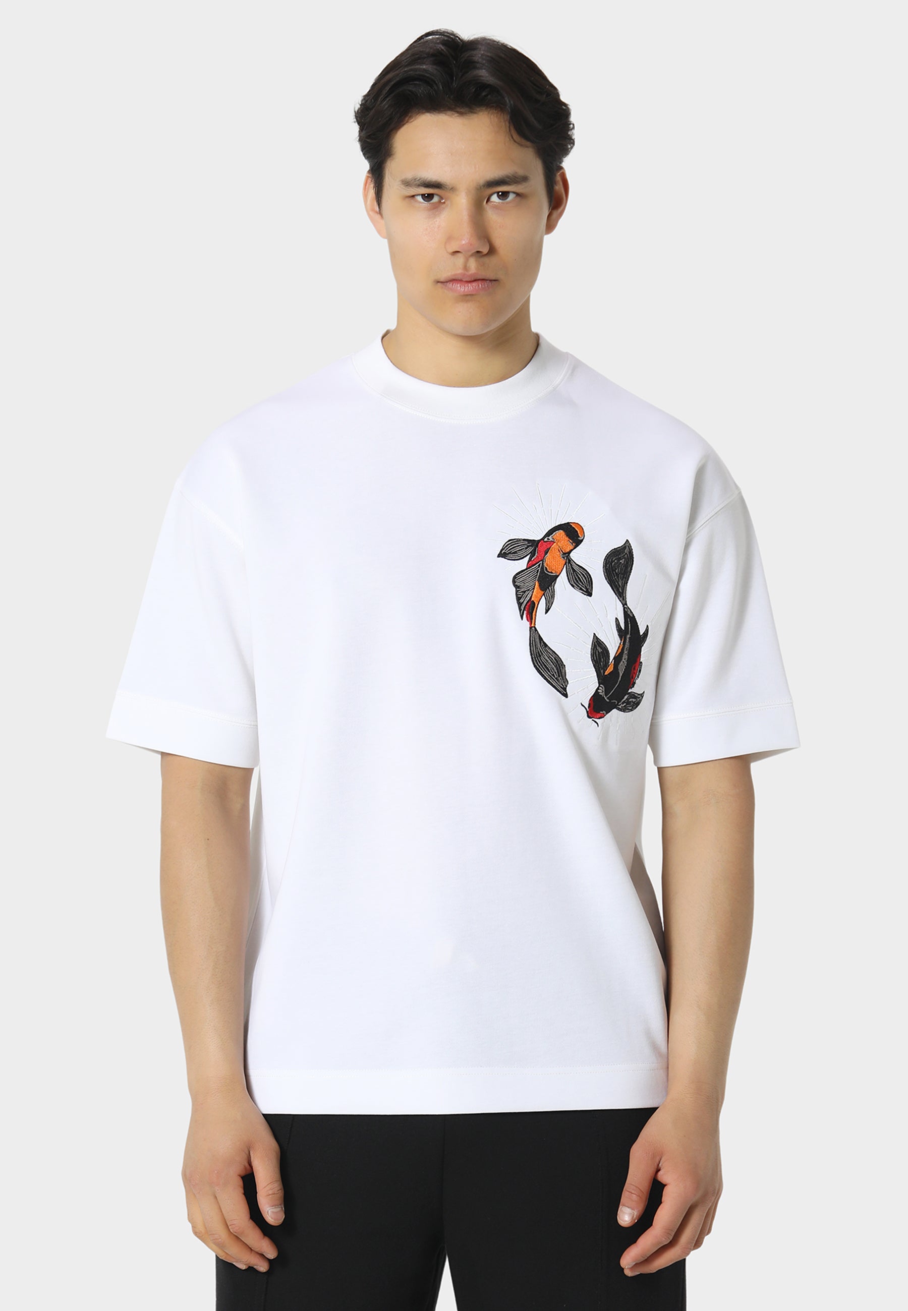 Kojin Optic White T-Shirt