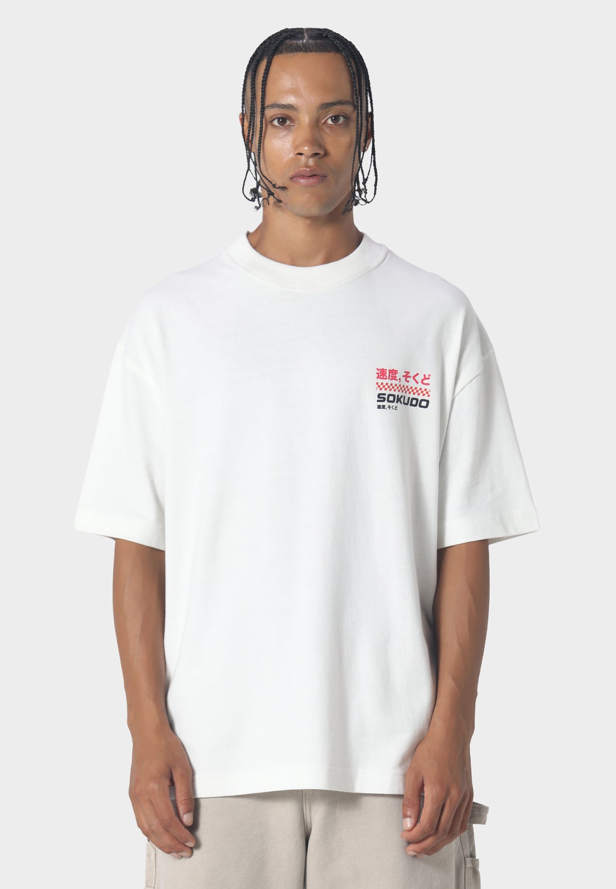 Kousoku T-Shirt Washed White
