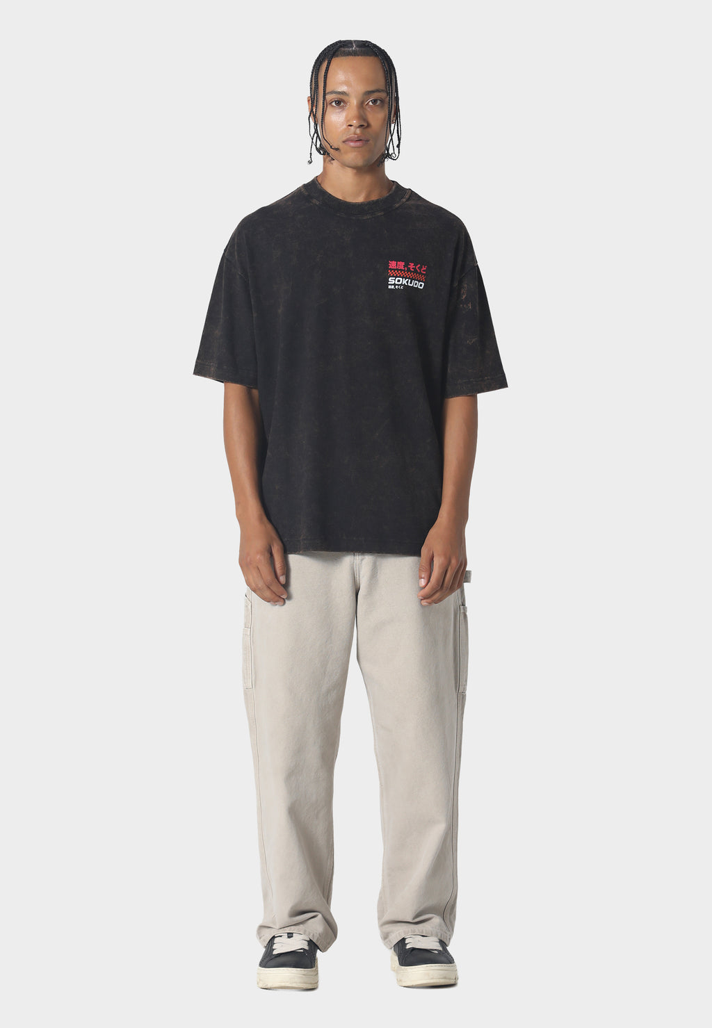 Kyusha T-Shirt Washed Black