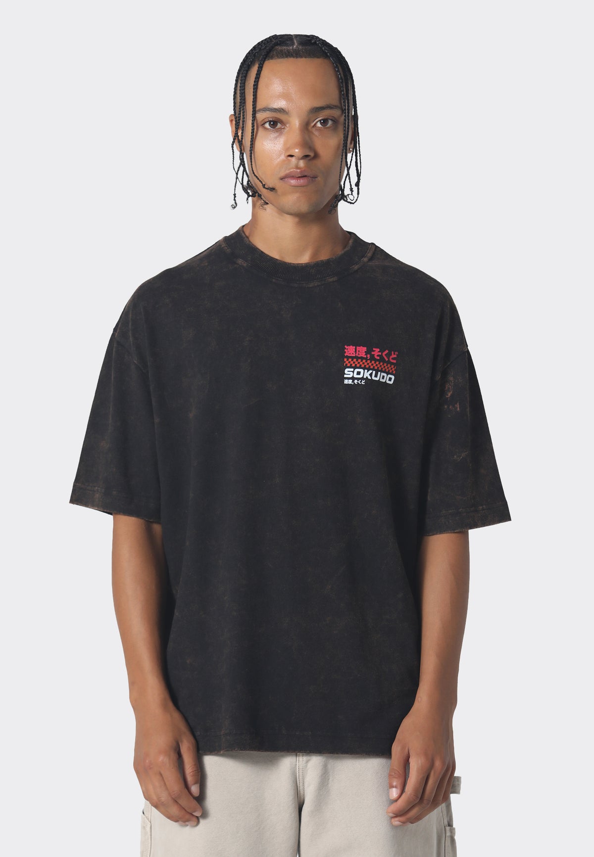 Kyusha T-Shirt Washed Black