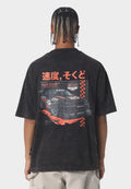 Kyusha T-Shirt Washed Black