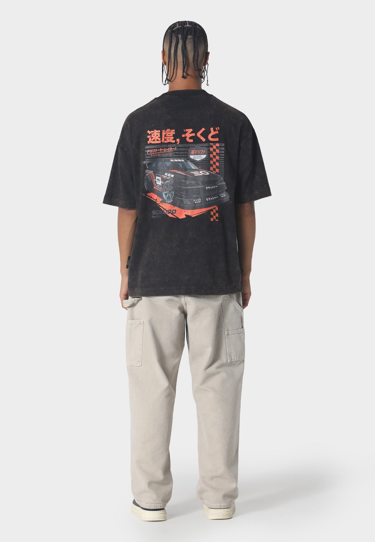 Kyusha T-Shirt Washed Black
