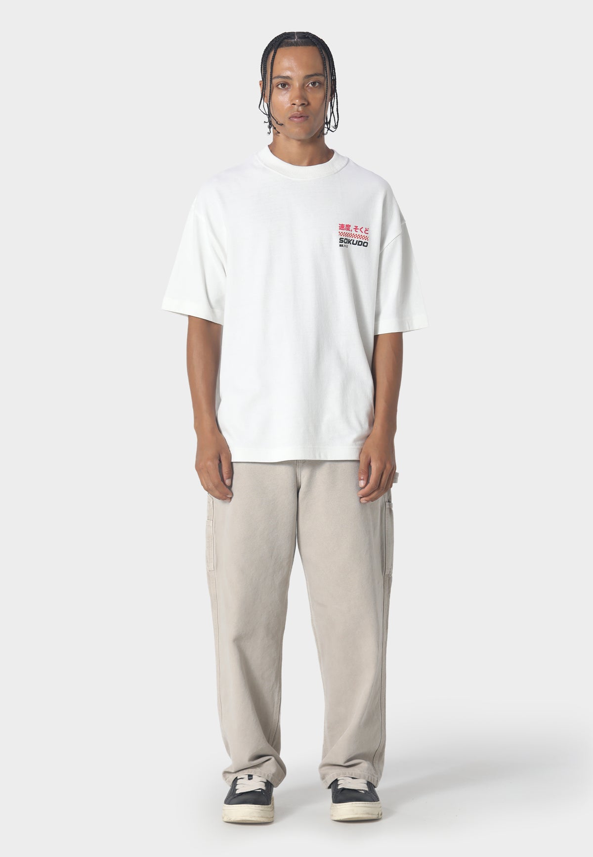 Kyusha T-Shirt Washed White