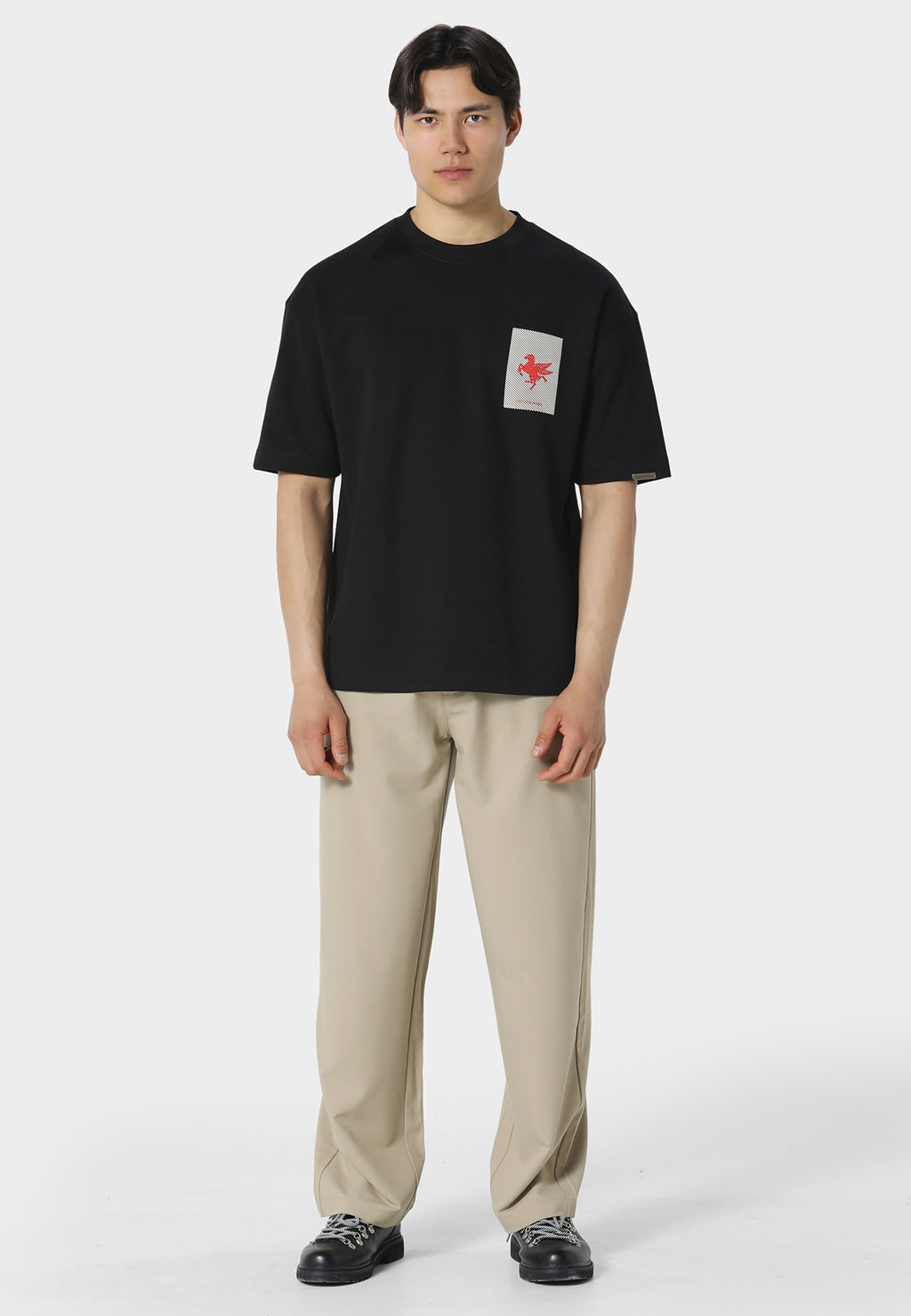 La Pegaus Black T-Shirt