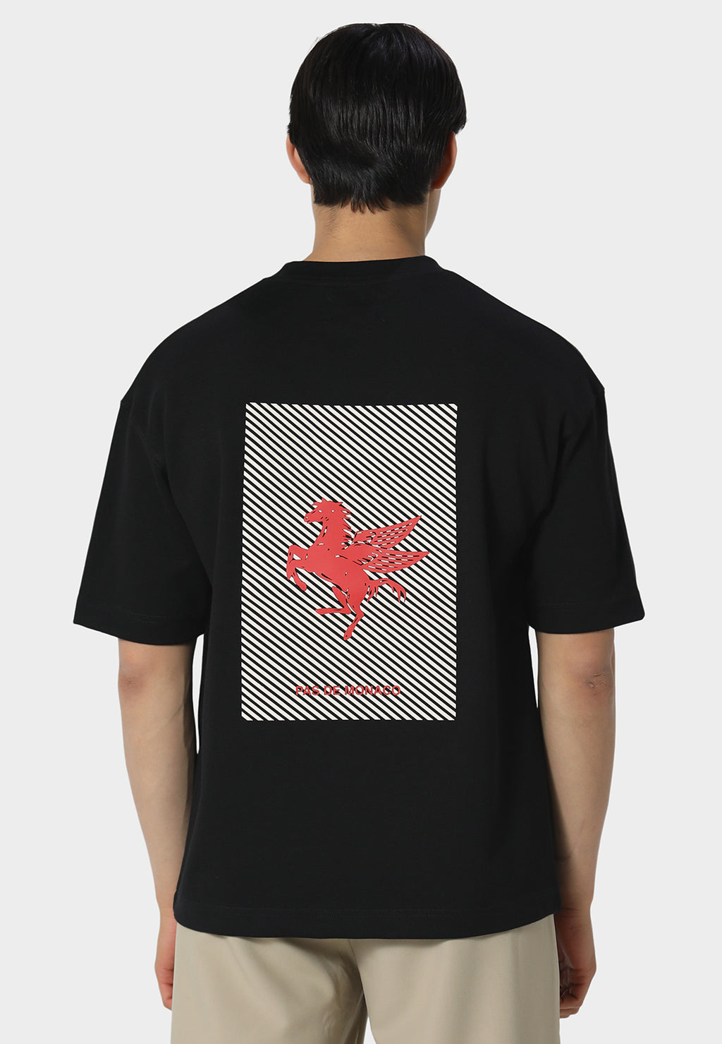 La Pegaus Black T-Shirt