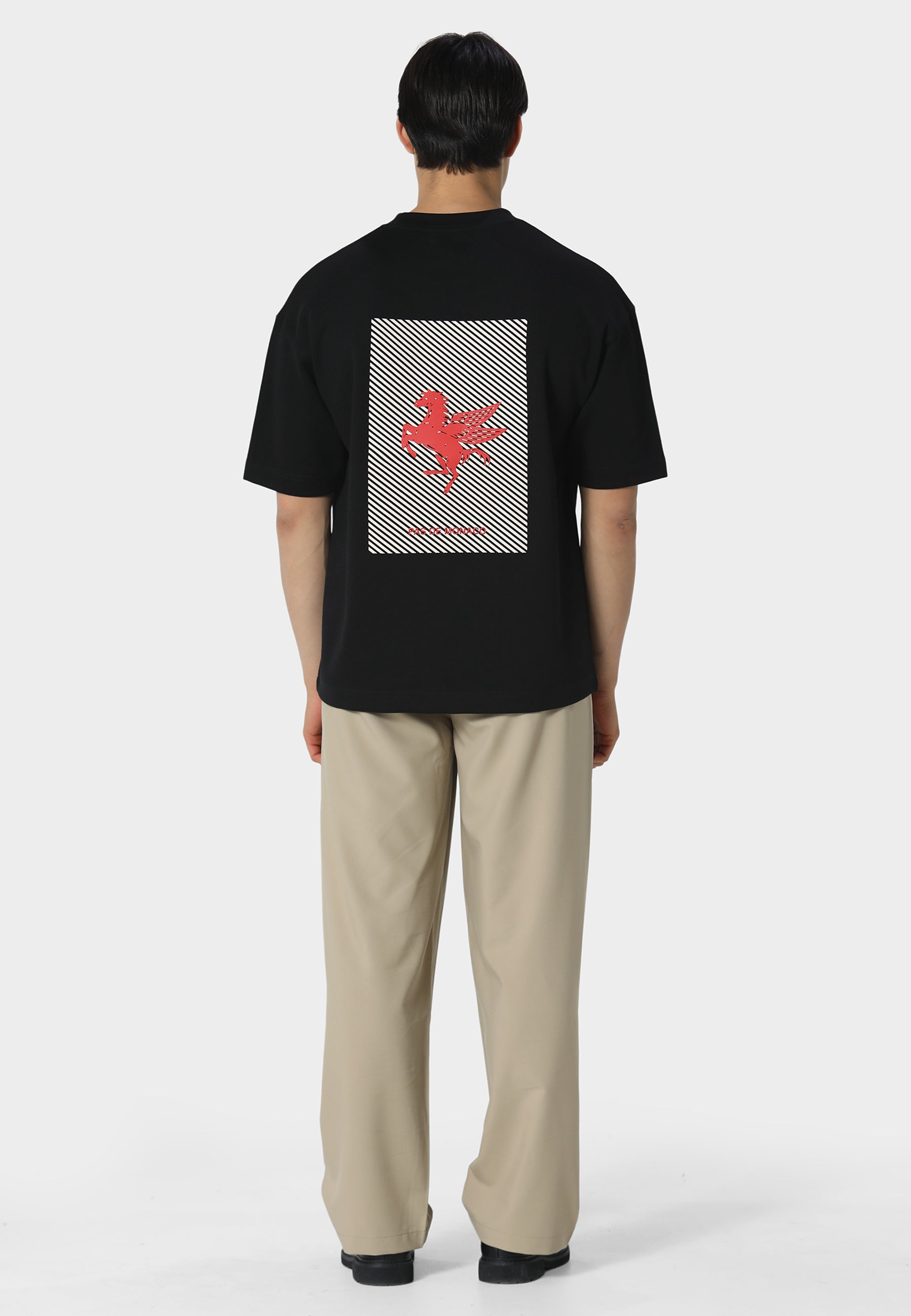 La Pegaus Black T-Shirt