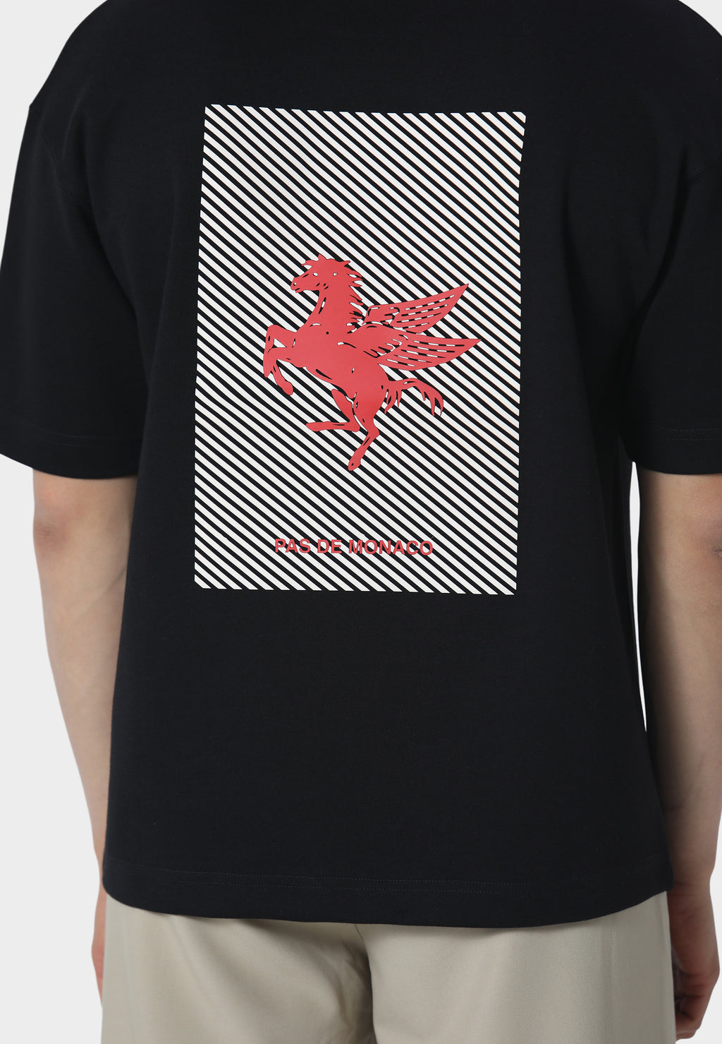 La Pegaus Black T-Shirt