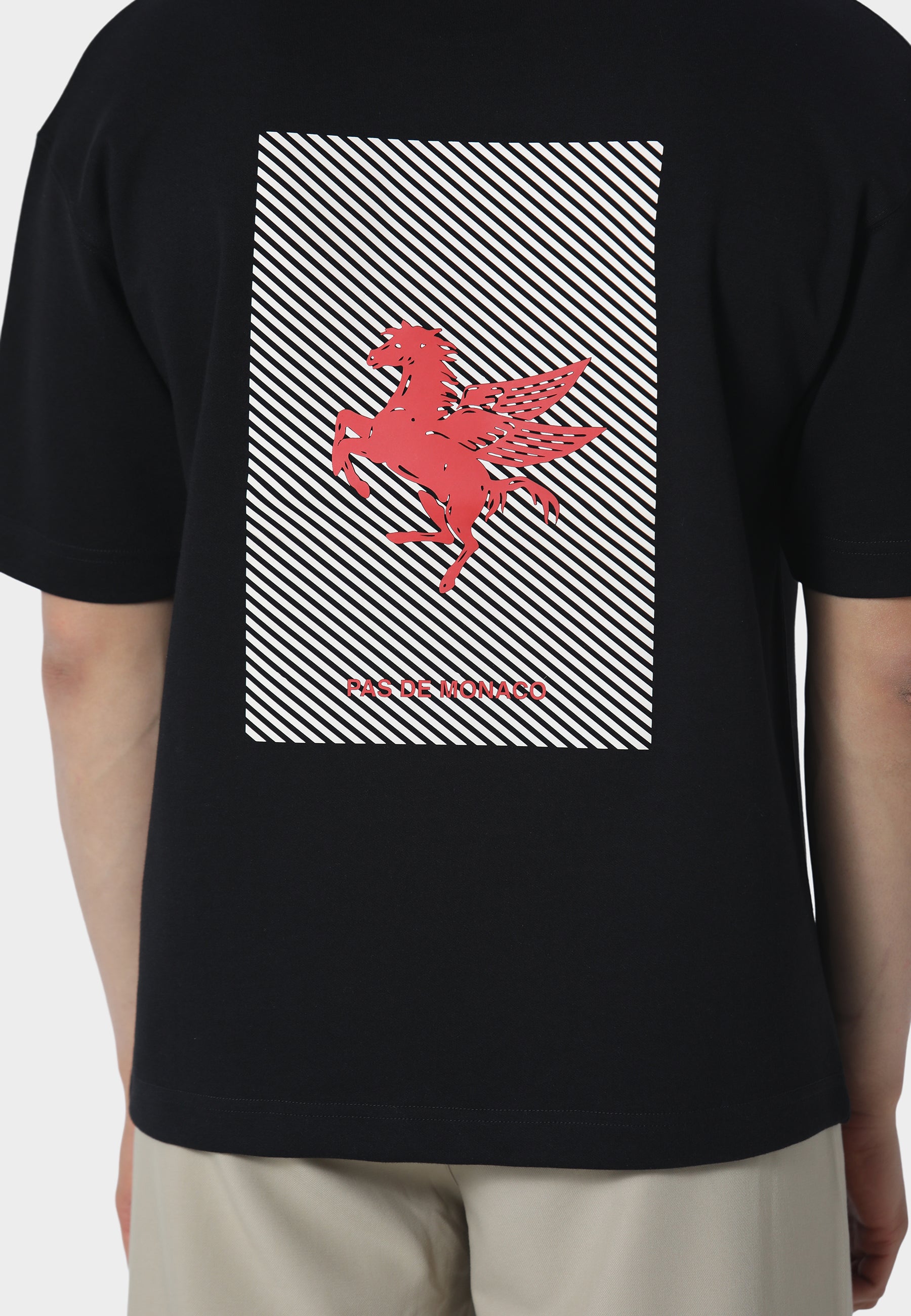 La Pegaus Black T-Shirt