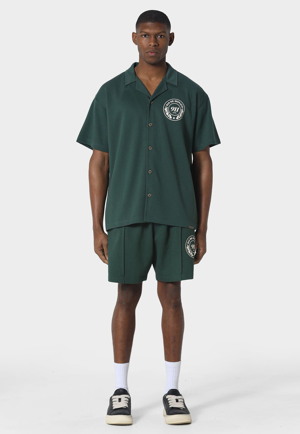 Lemans Pedosa Green Shorts
