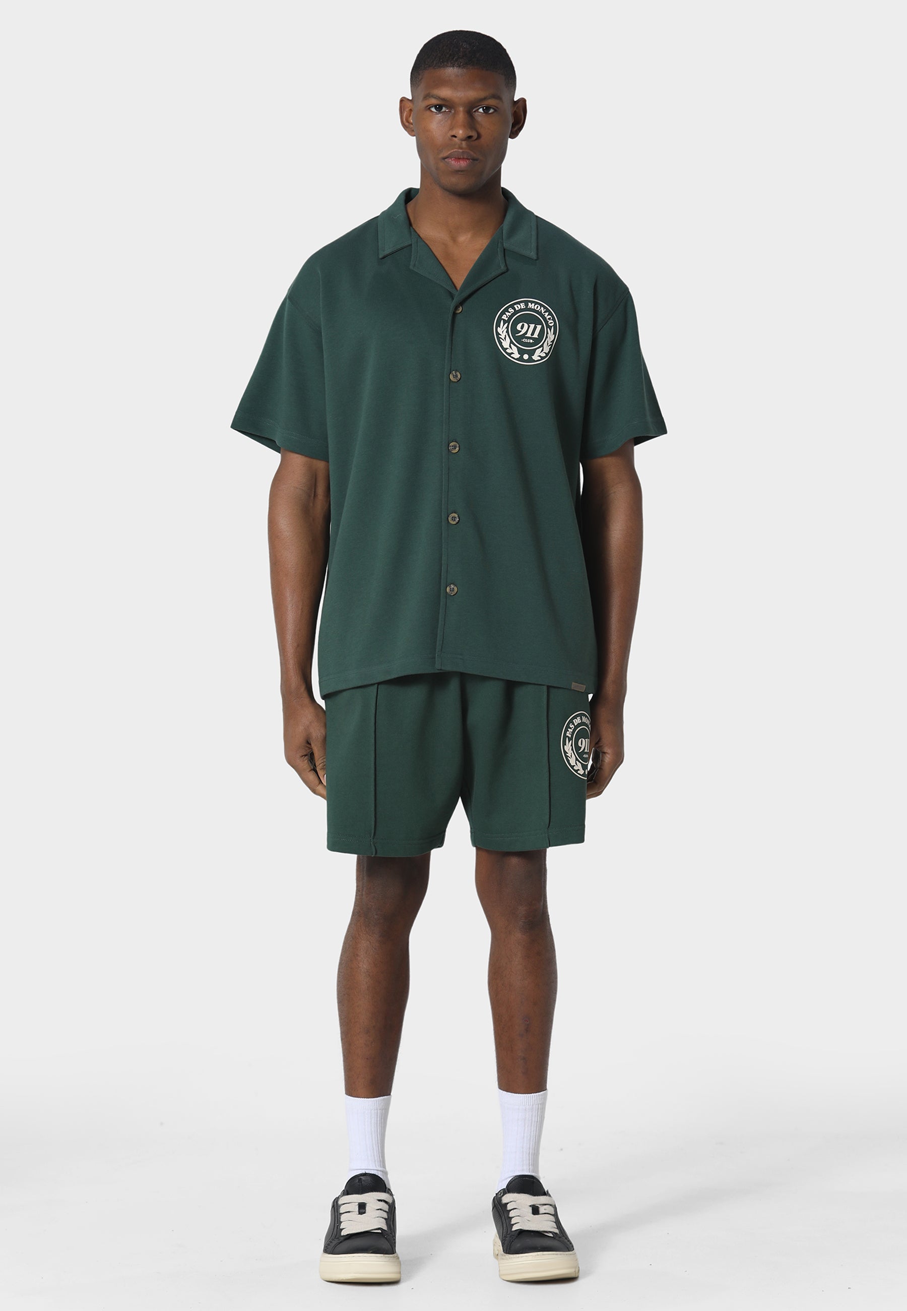 Lemans Pedosa Green Shorts