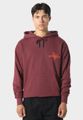 La Pegaus Chevron Deep Maroon Hoodie