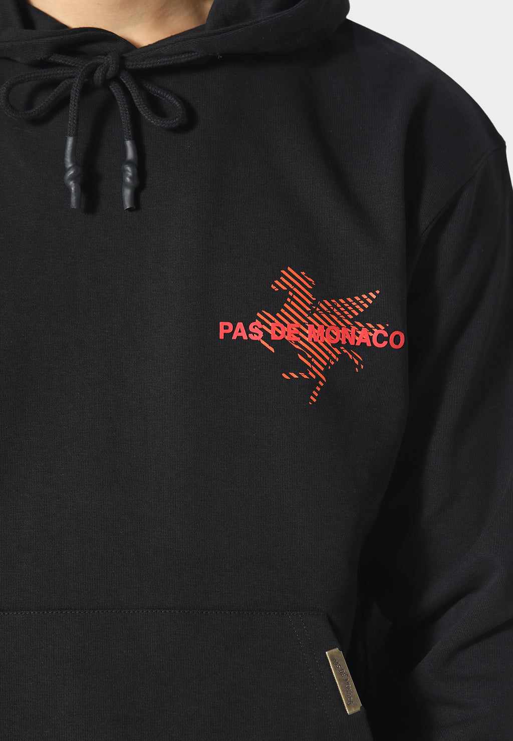 La Pegaus Chevron Black Hoodie