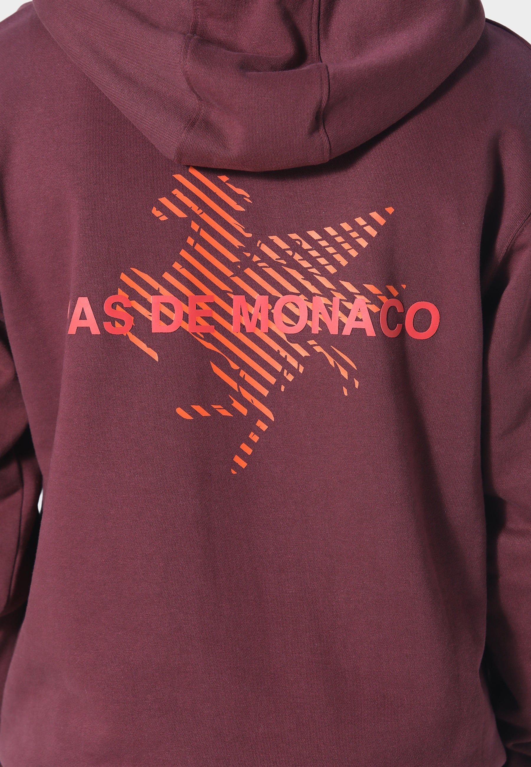 La Pegaus Chevron Deep Maroon Hoodie
