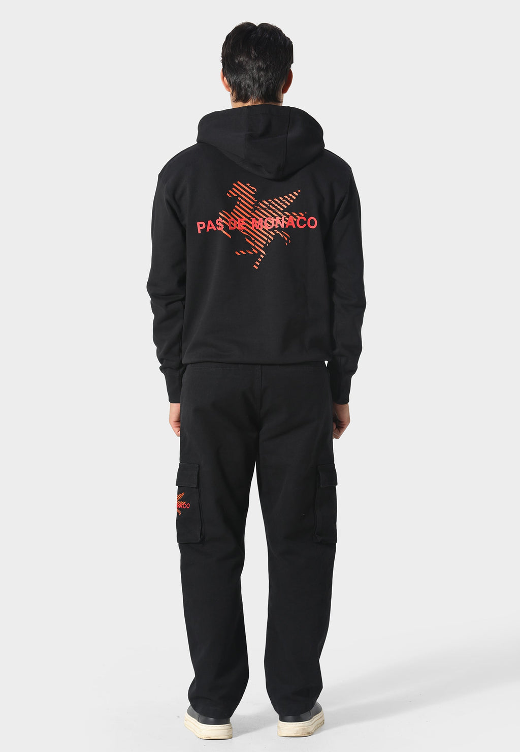 La Pegaus Chevron Black Hoodie