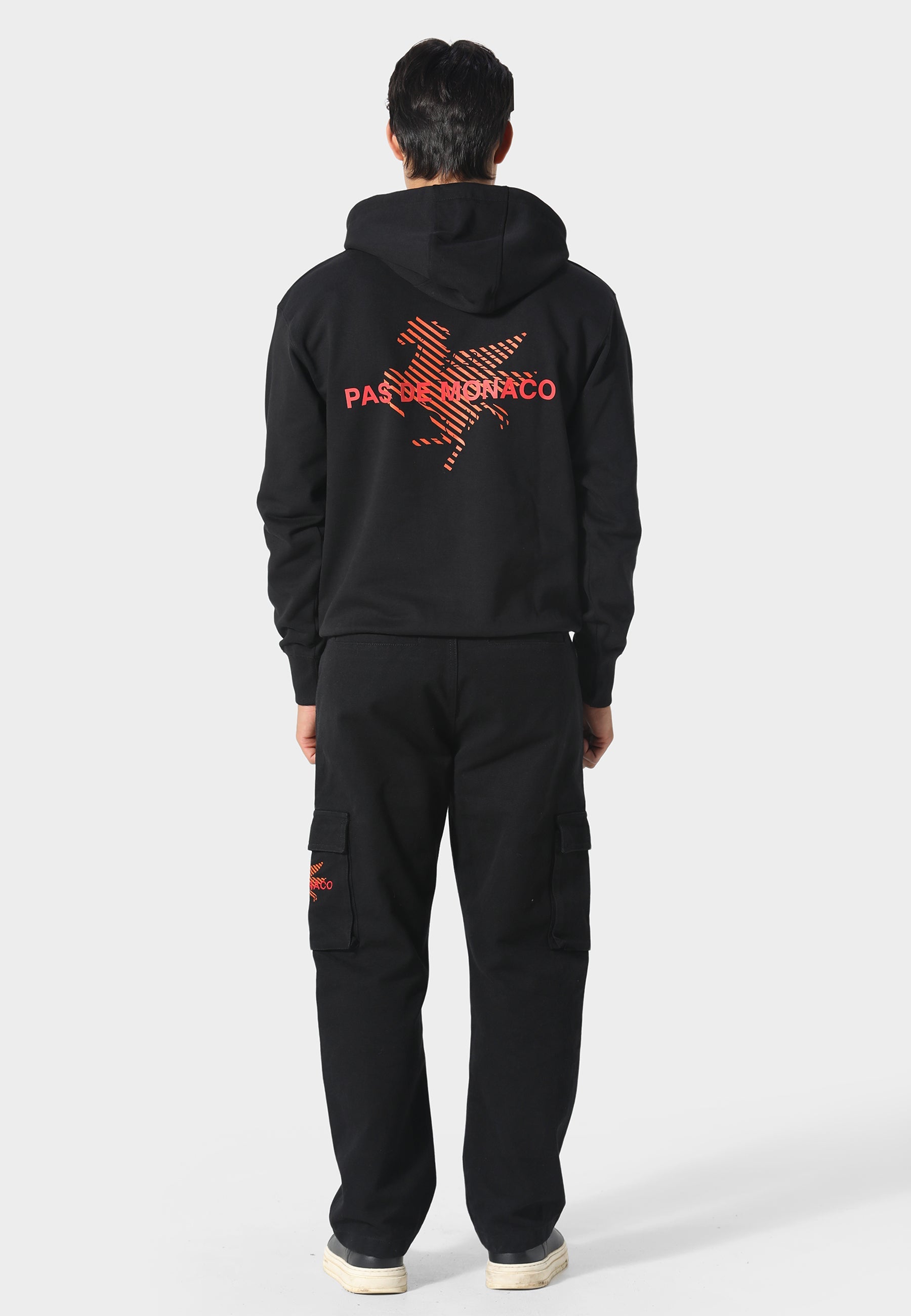 La Pegaus Chevron Black Hoodie