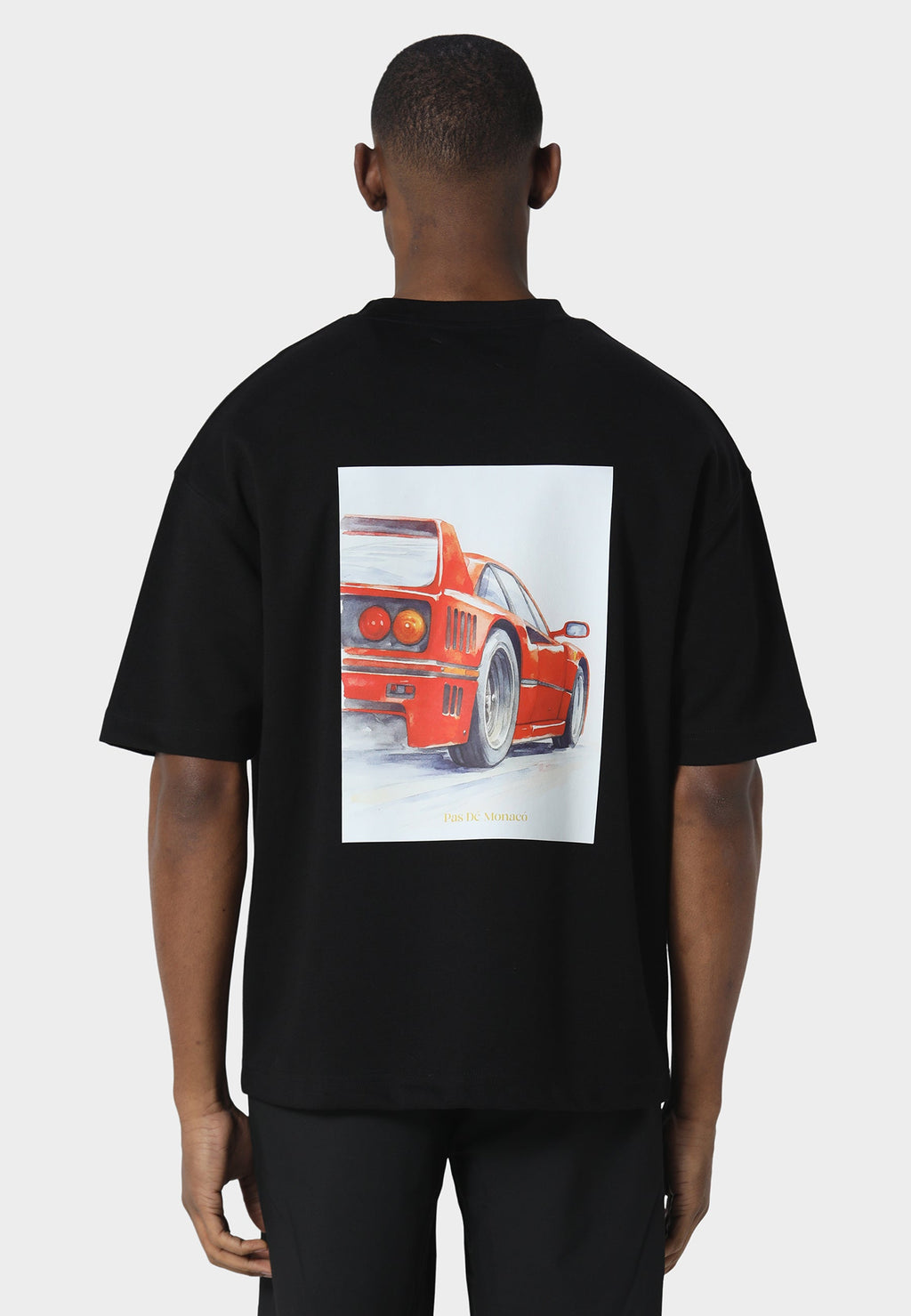 LM-F40 Black T-Shirt