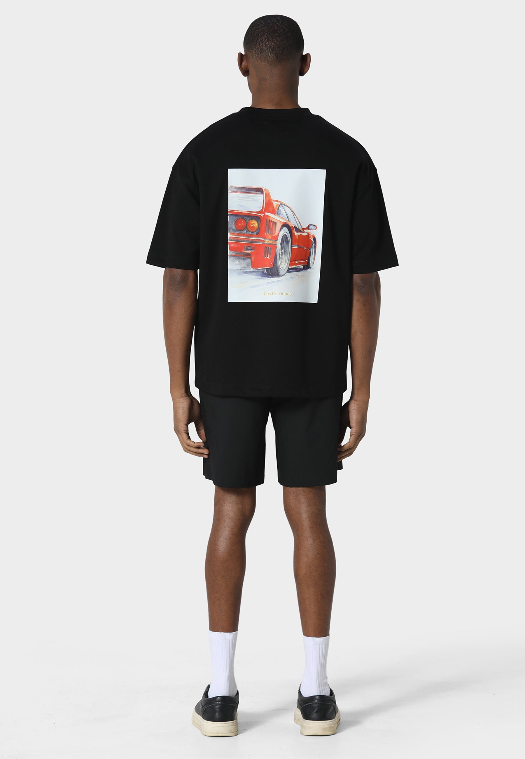 LM-F40 Black T-Shirt