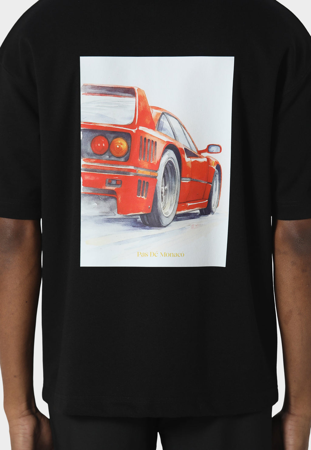 LM-F40 Black T-Shirt