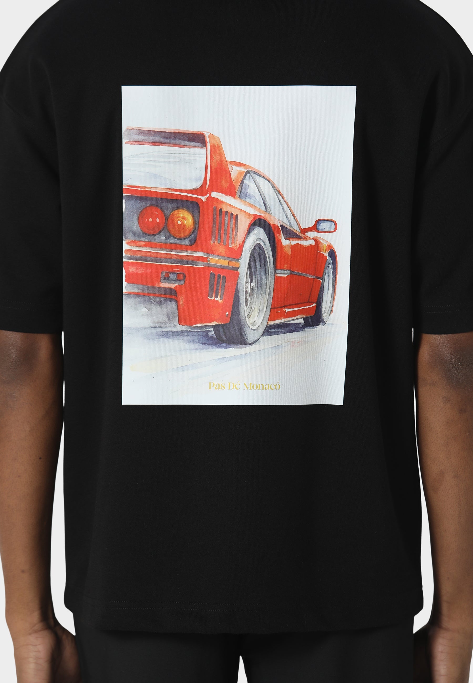 LM-F40 Black T-Shirt