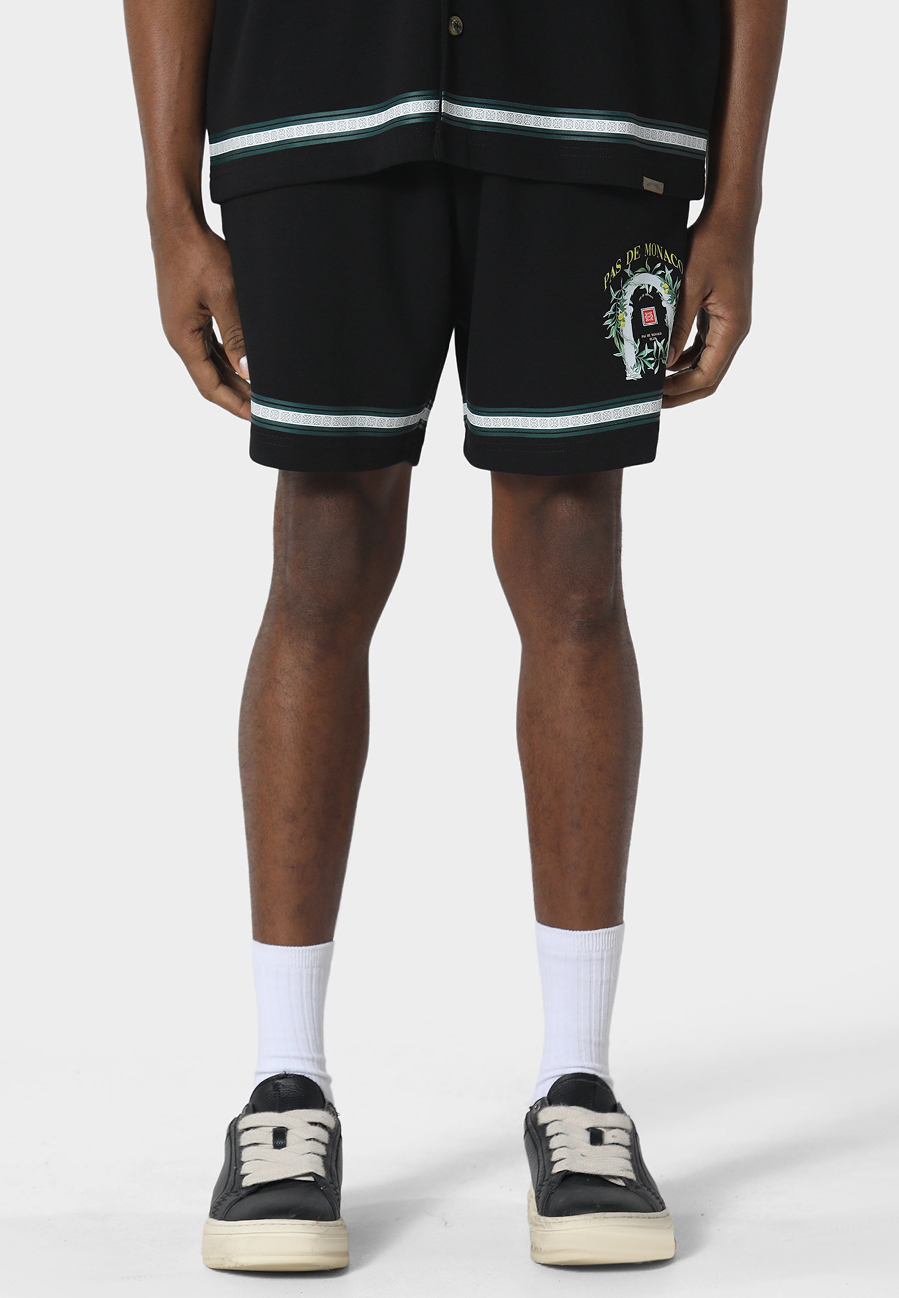 Loreza Black Shorts