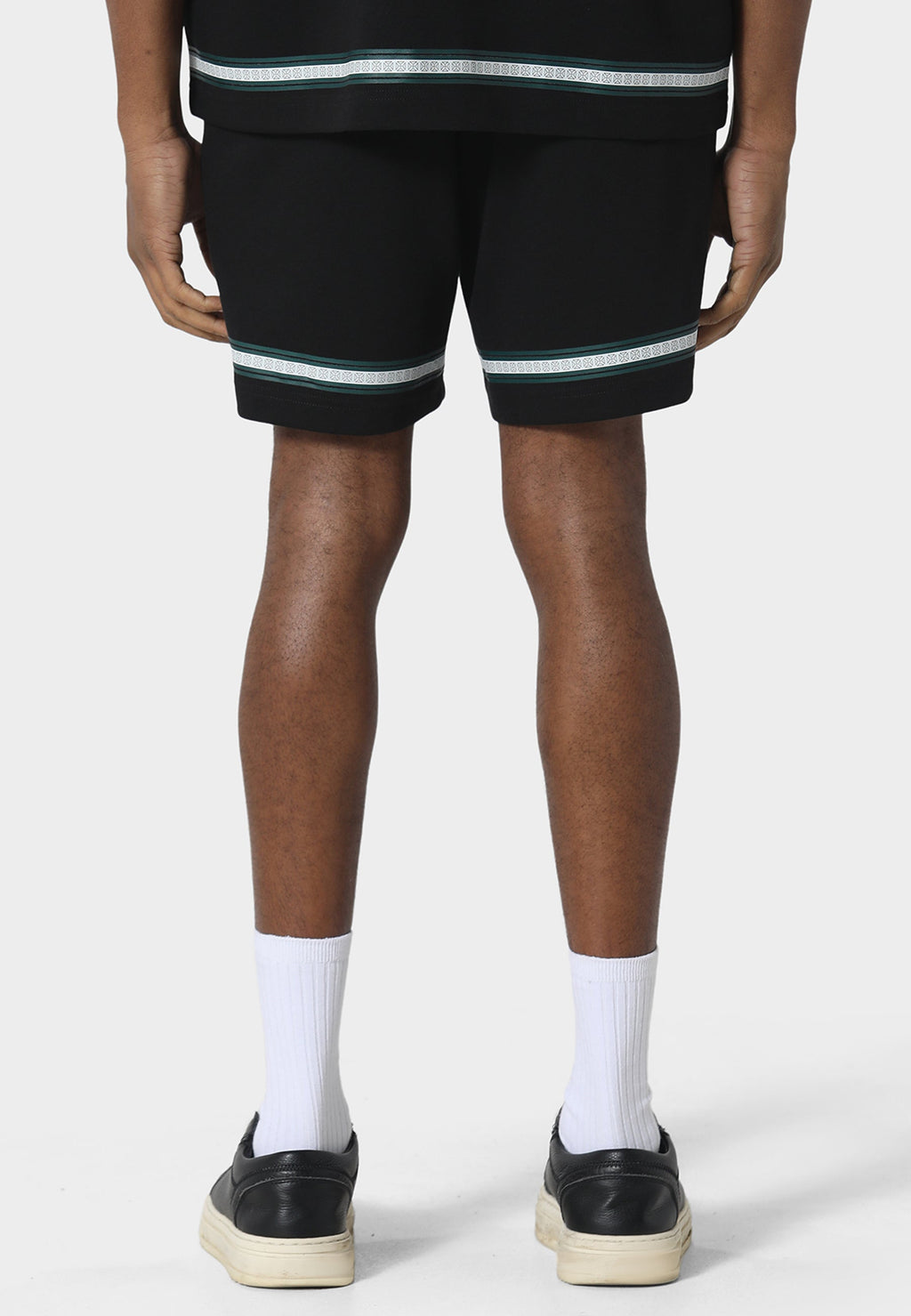 Loreza Black Shorts