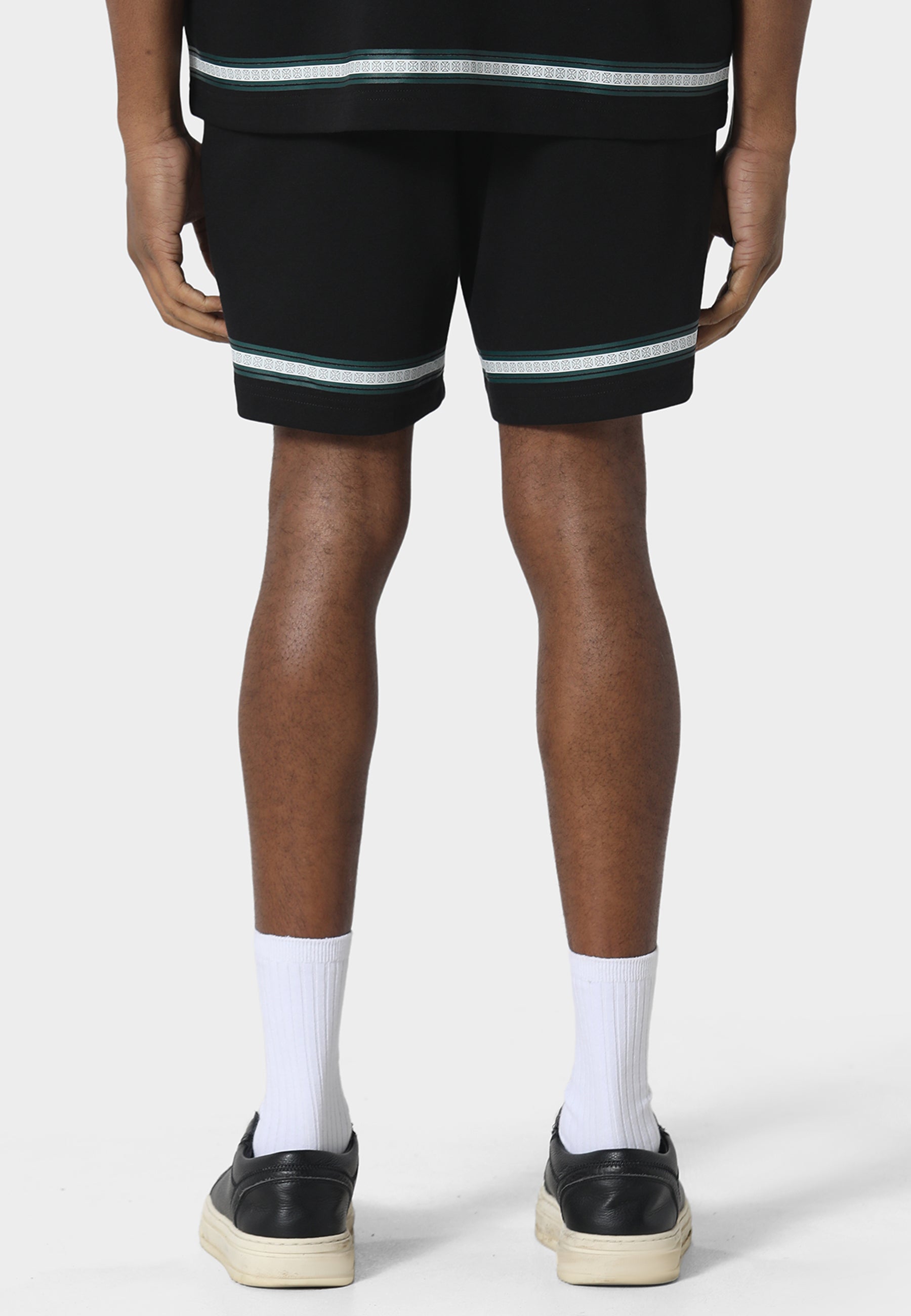 Loreza Black Shorts