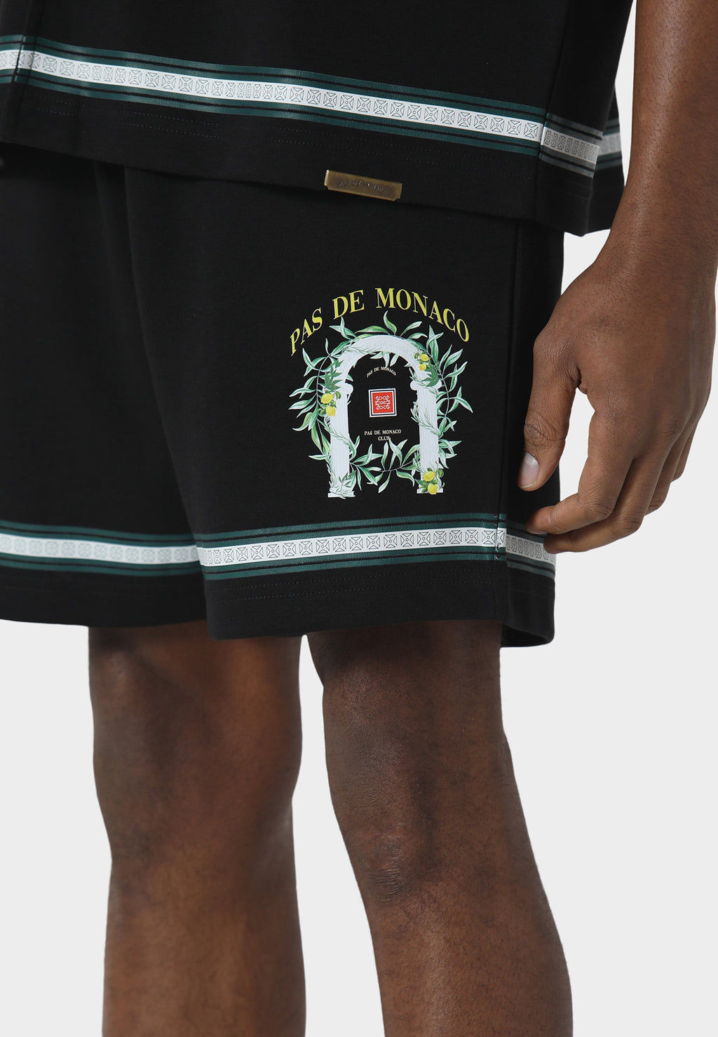 Loreza Black Shorts