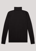 Midwinter Black Knitted Roll Neck