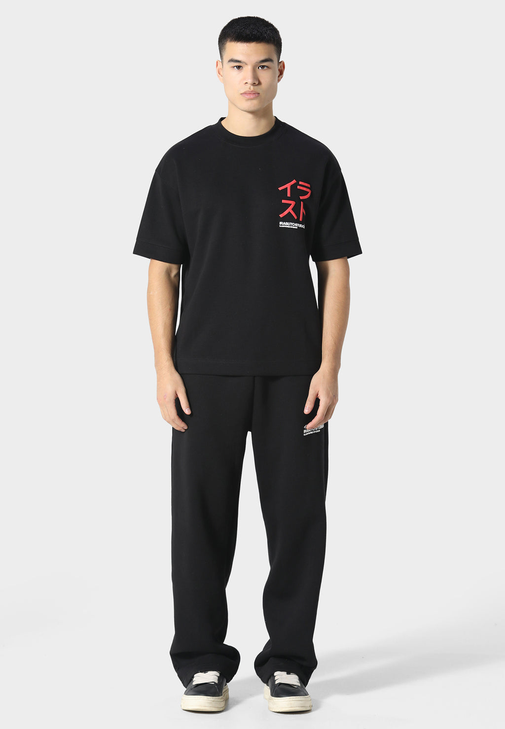 Motif T-Shirt Black