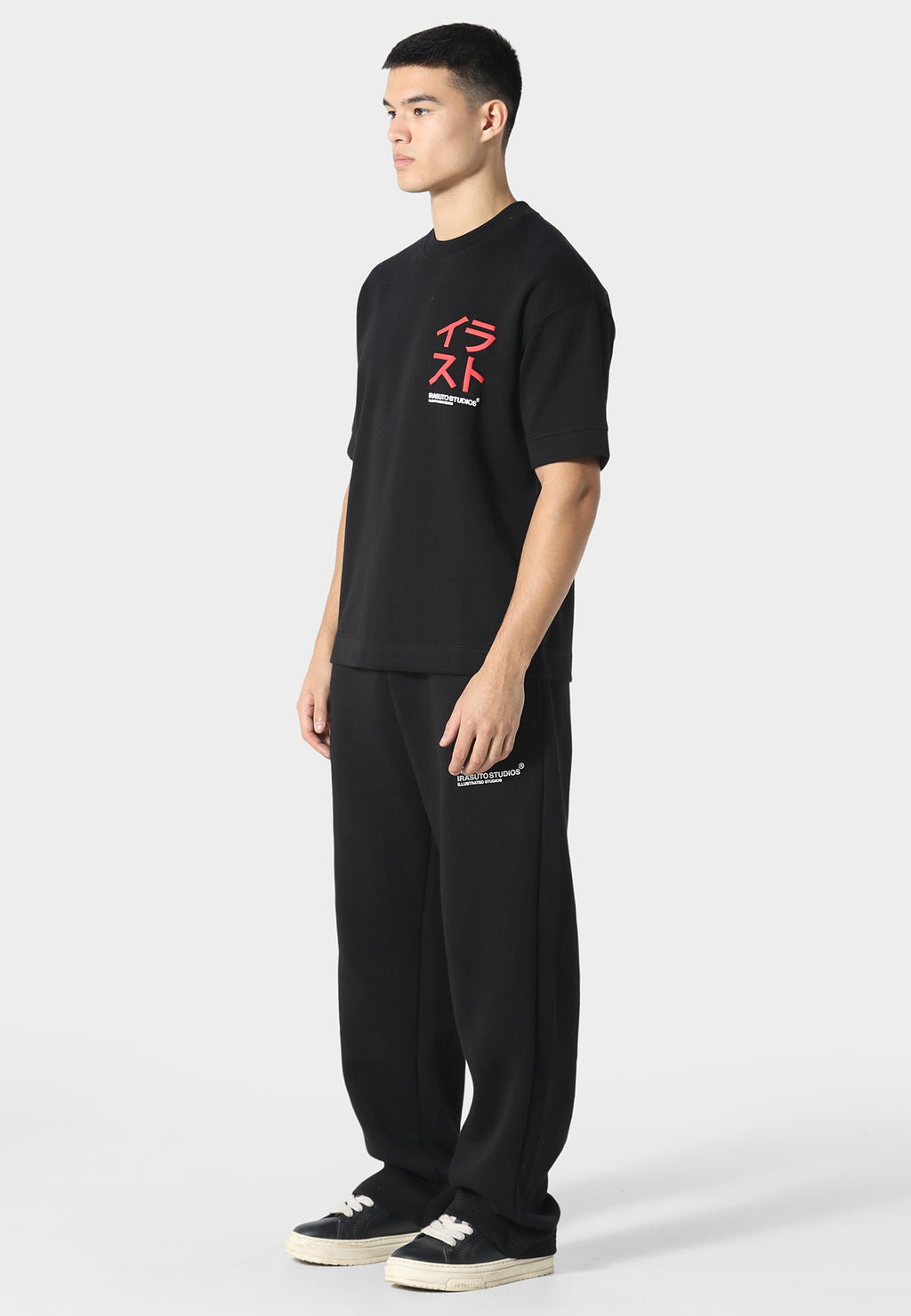 Motif T-Shirt Black