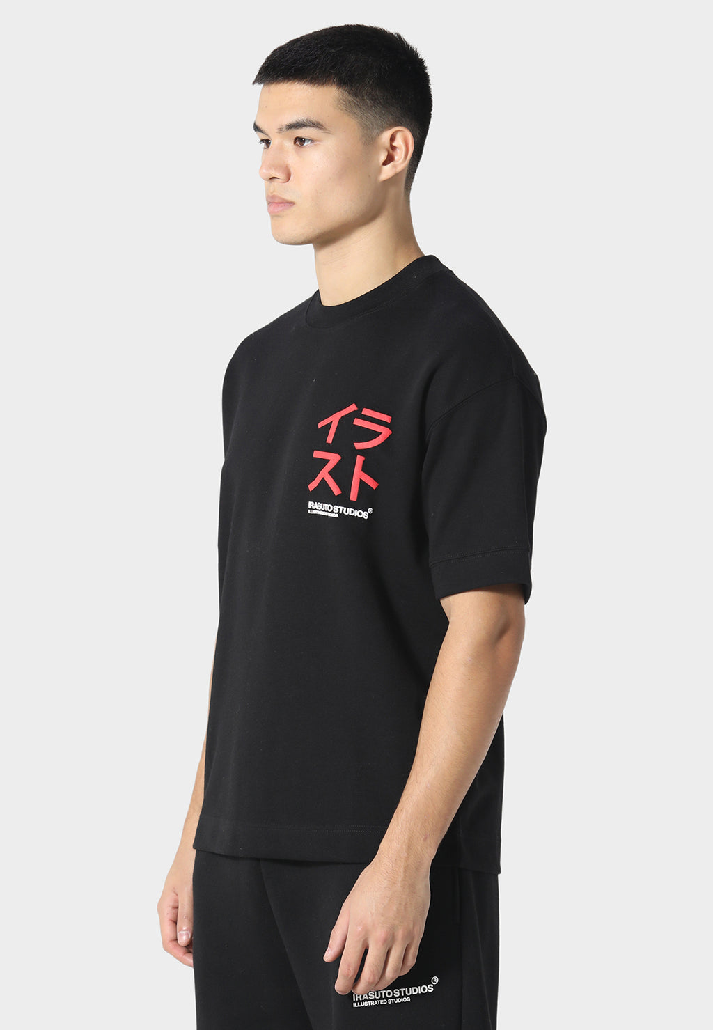 Motif T-Shirt Black