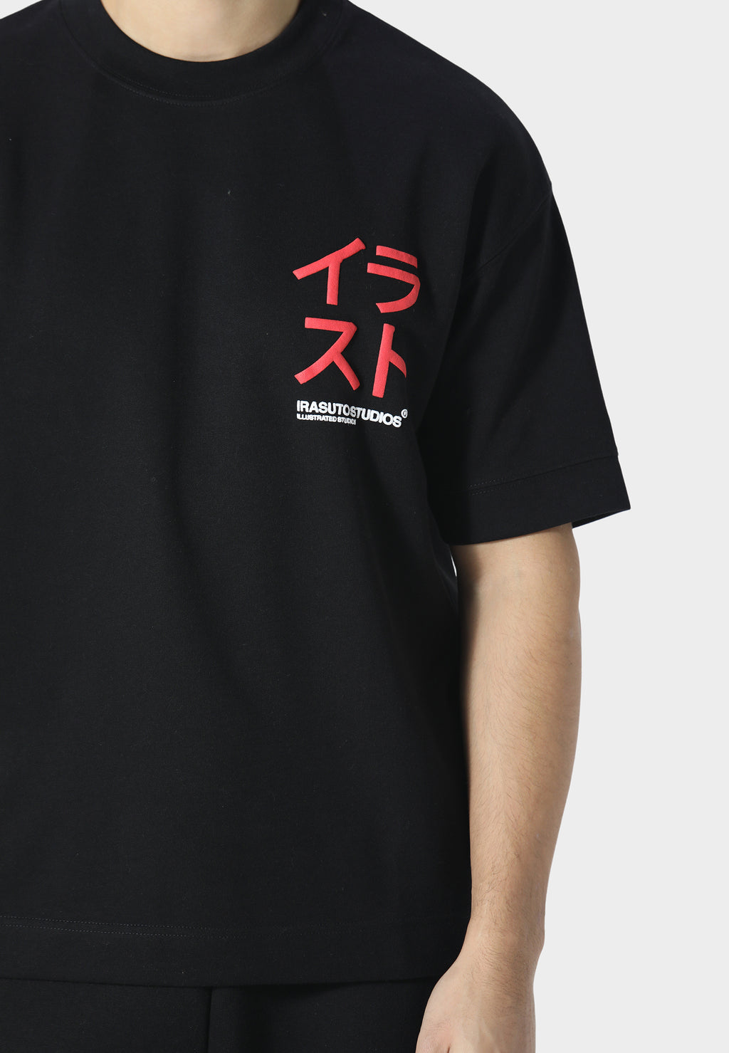 Motif T-Shirt Black