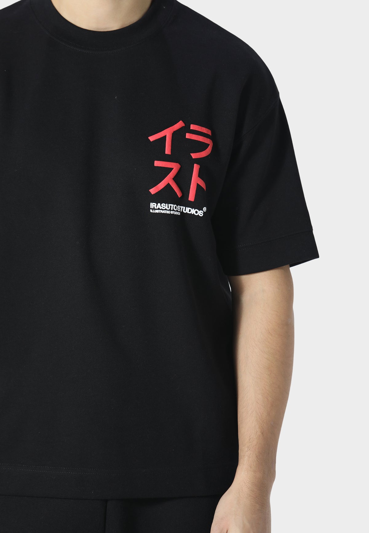 Motif T-Shirt Black