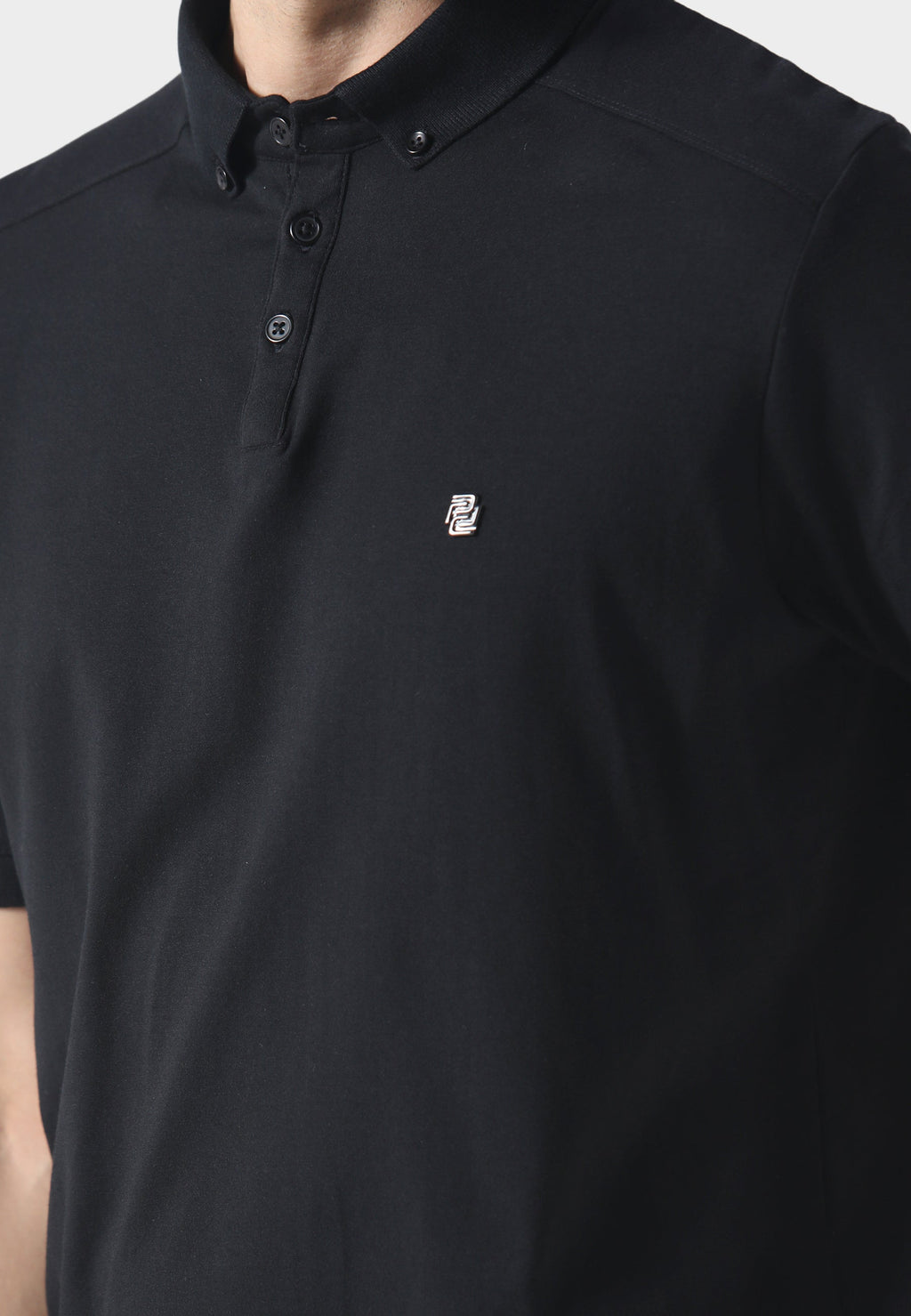 Neptunes Black Polo Shirt