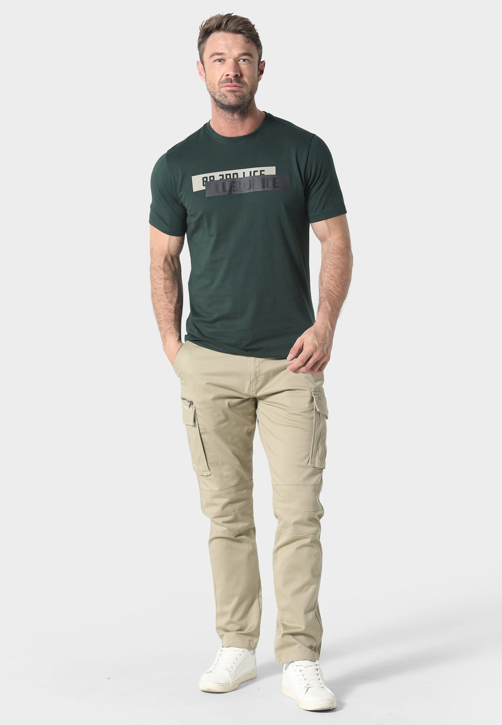 Newton Beige Cargo Pants